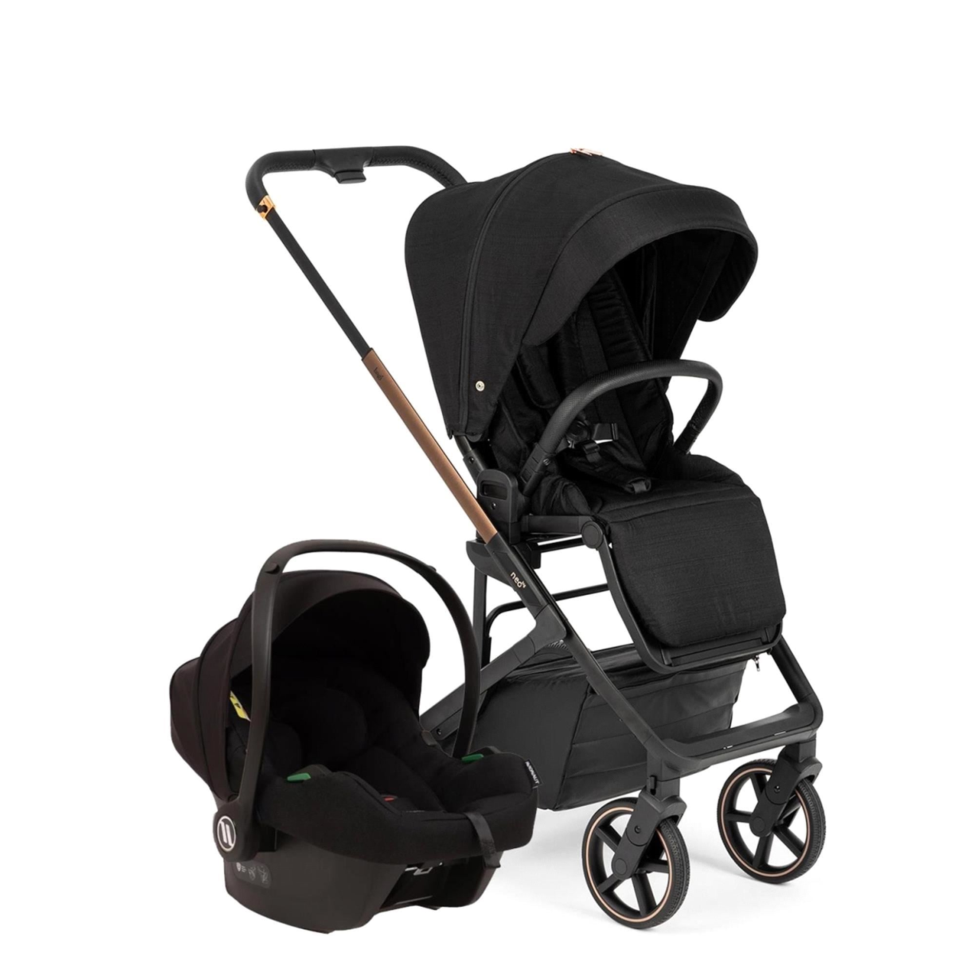 Bagi Neo Big Capsul Black Travel Bebek Arabası Black Gold