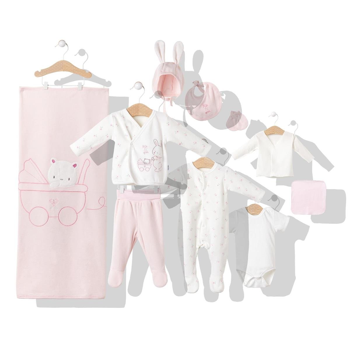 Bebetto Kız Bebek 10'lu Hastane Çıkışı Pembe Z 770