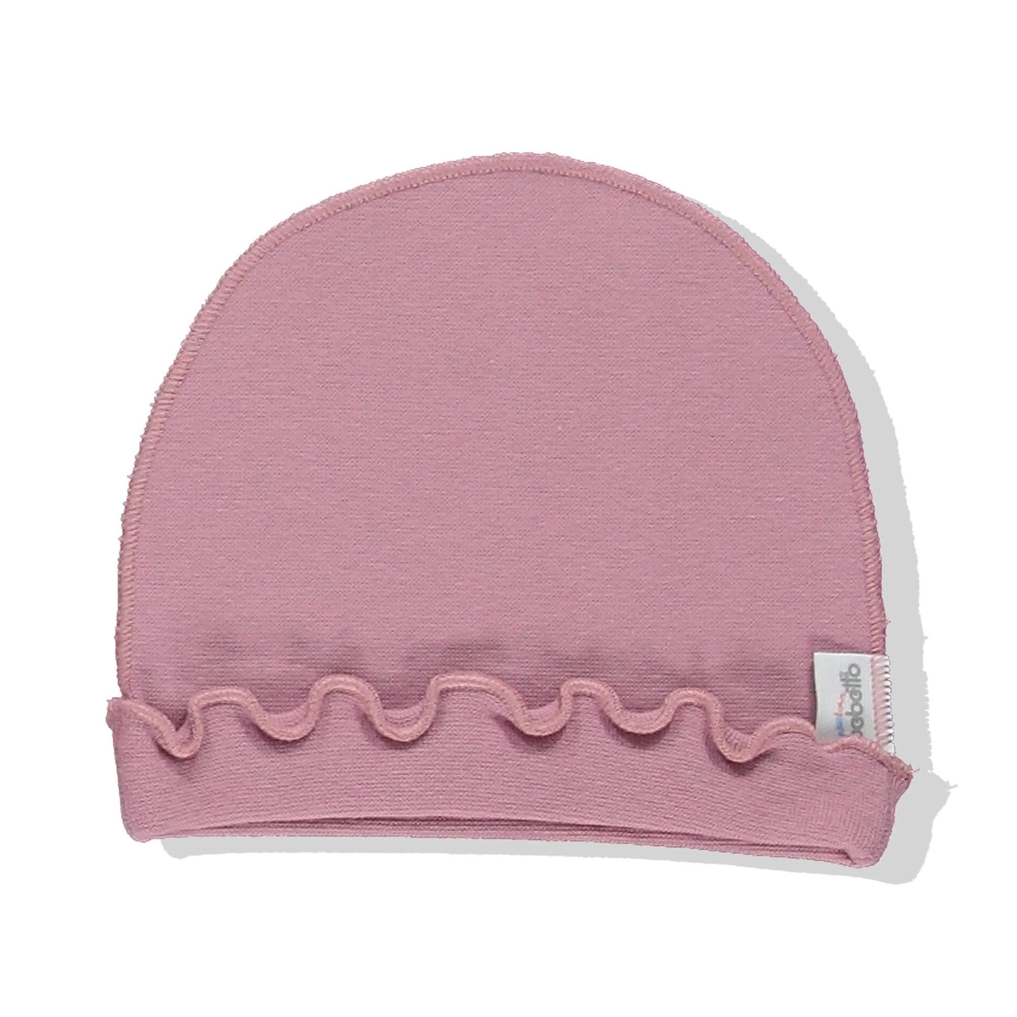 Bebetto Kız Bebek Örme Şapka Gül Kurusu C 876