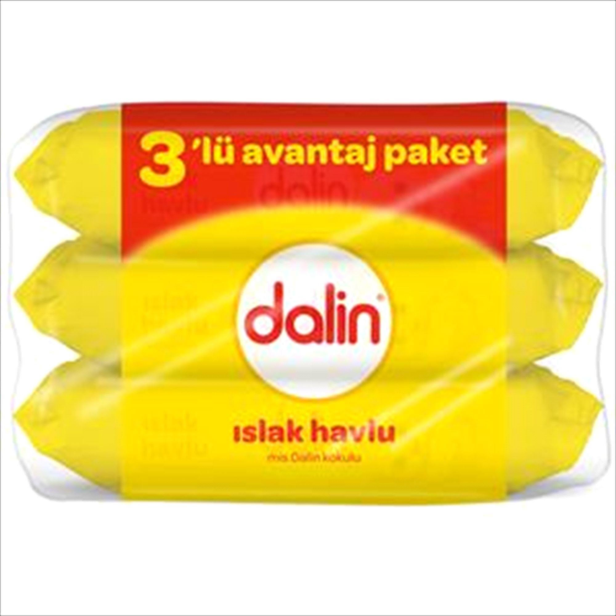 Dalin Klasik Islak Havlu Mendil 3x56 Adet