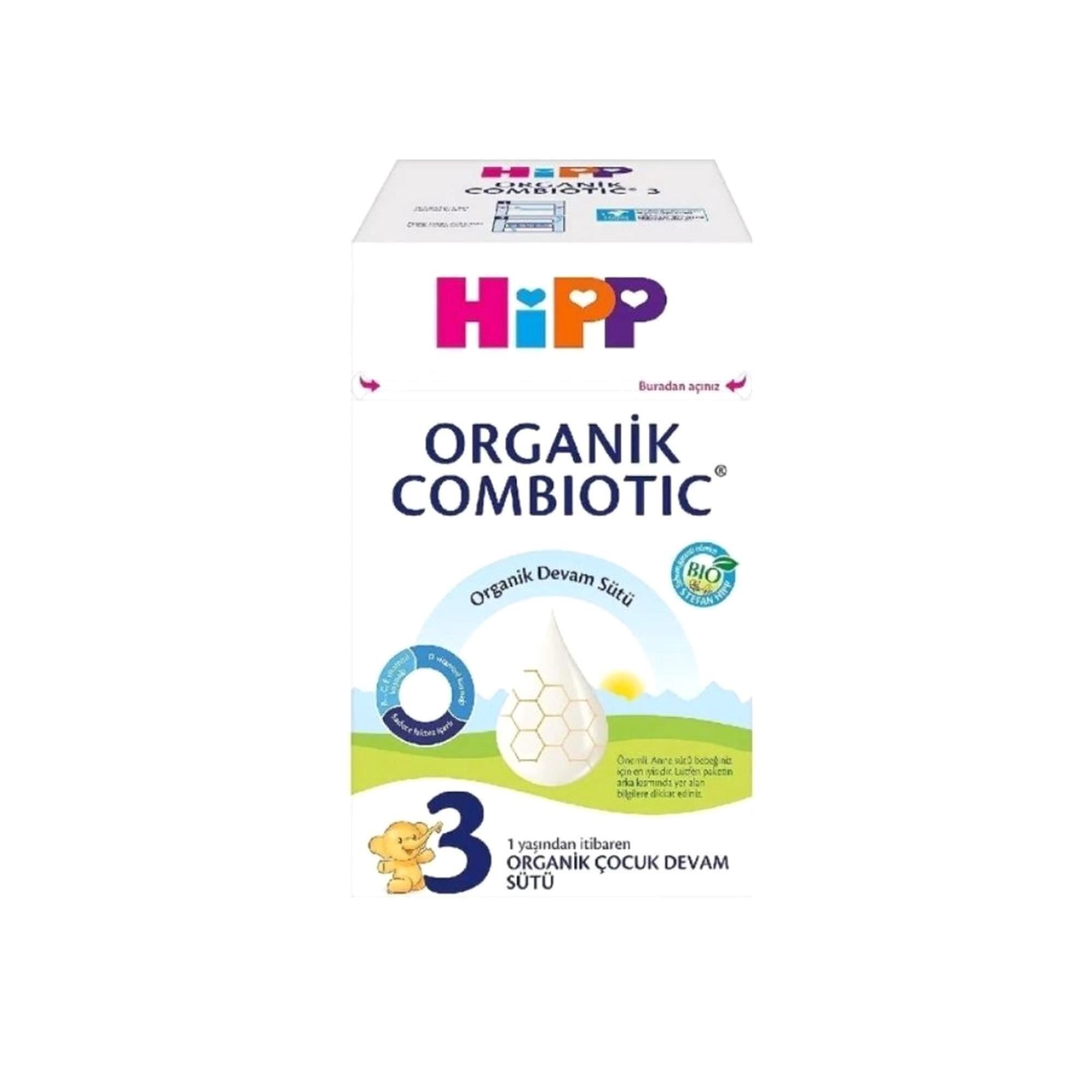 Hipp 3 Combiotic Organik Devam Sütü 600 Gr