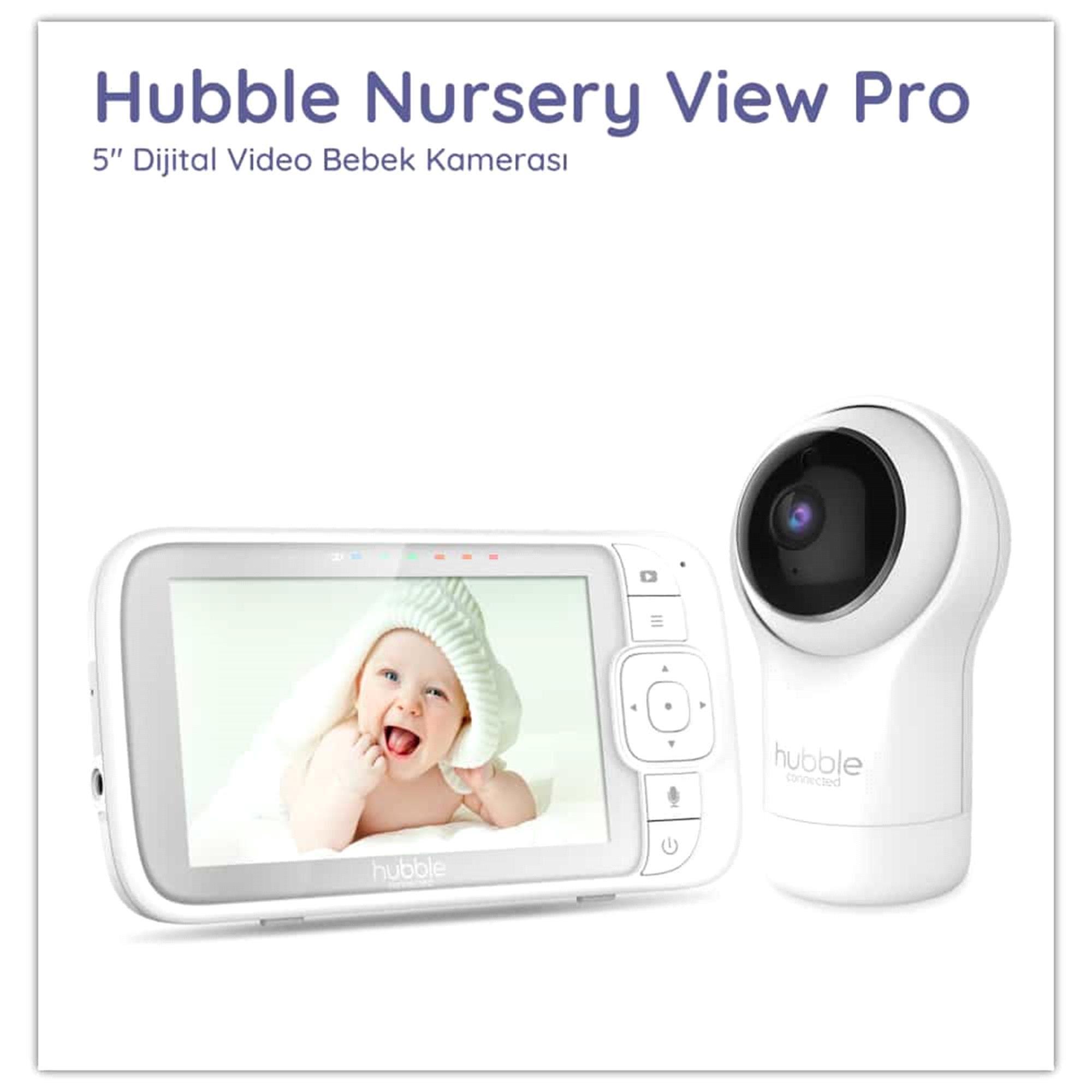 Hubble Nursery View Pro 5 İnç Bebek Kamerası