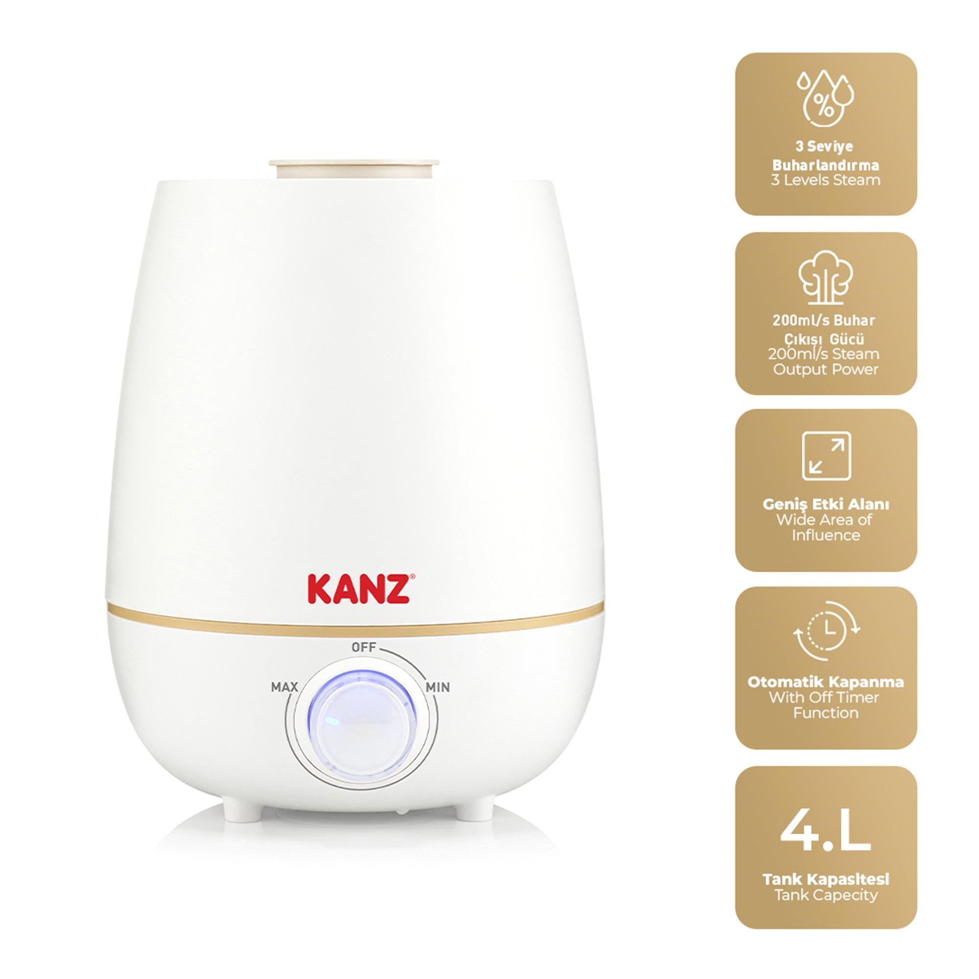 Kanz Knz-0726 Manuel Üstten Dolum Soğuk Buhar Makinesi