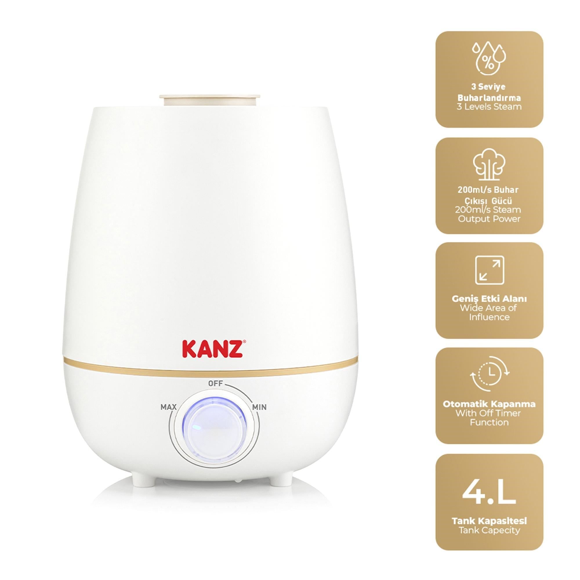 Kanz Knz-0726 Manuel Üstten Dolum Soğuk Buhar Makinesi