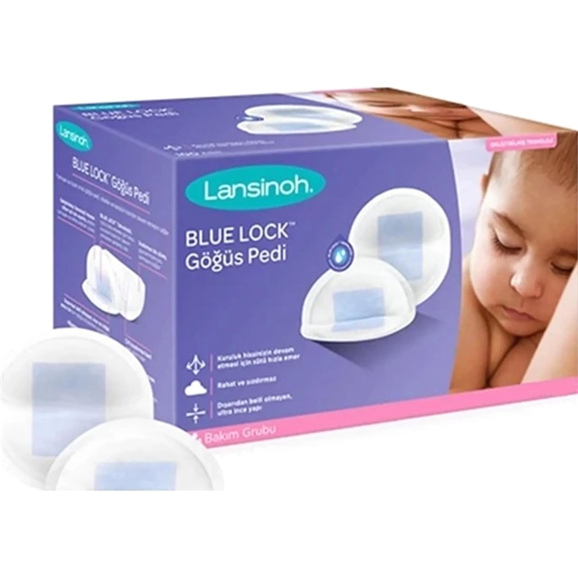 Lansinoh Blue Lock Gögüs Pedi 60'lı 