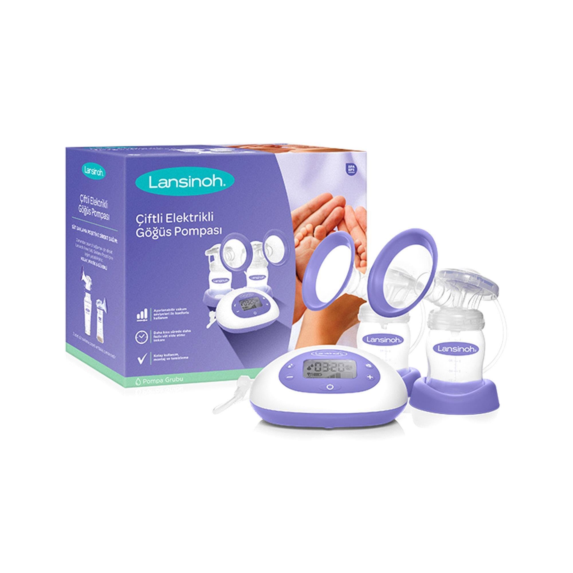 Lansinoh Çiftli Elektrikli Göğüs Pompası