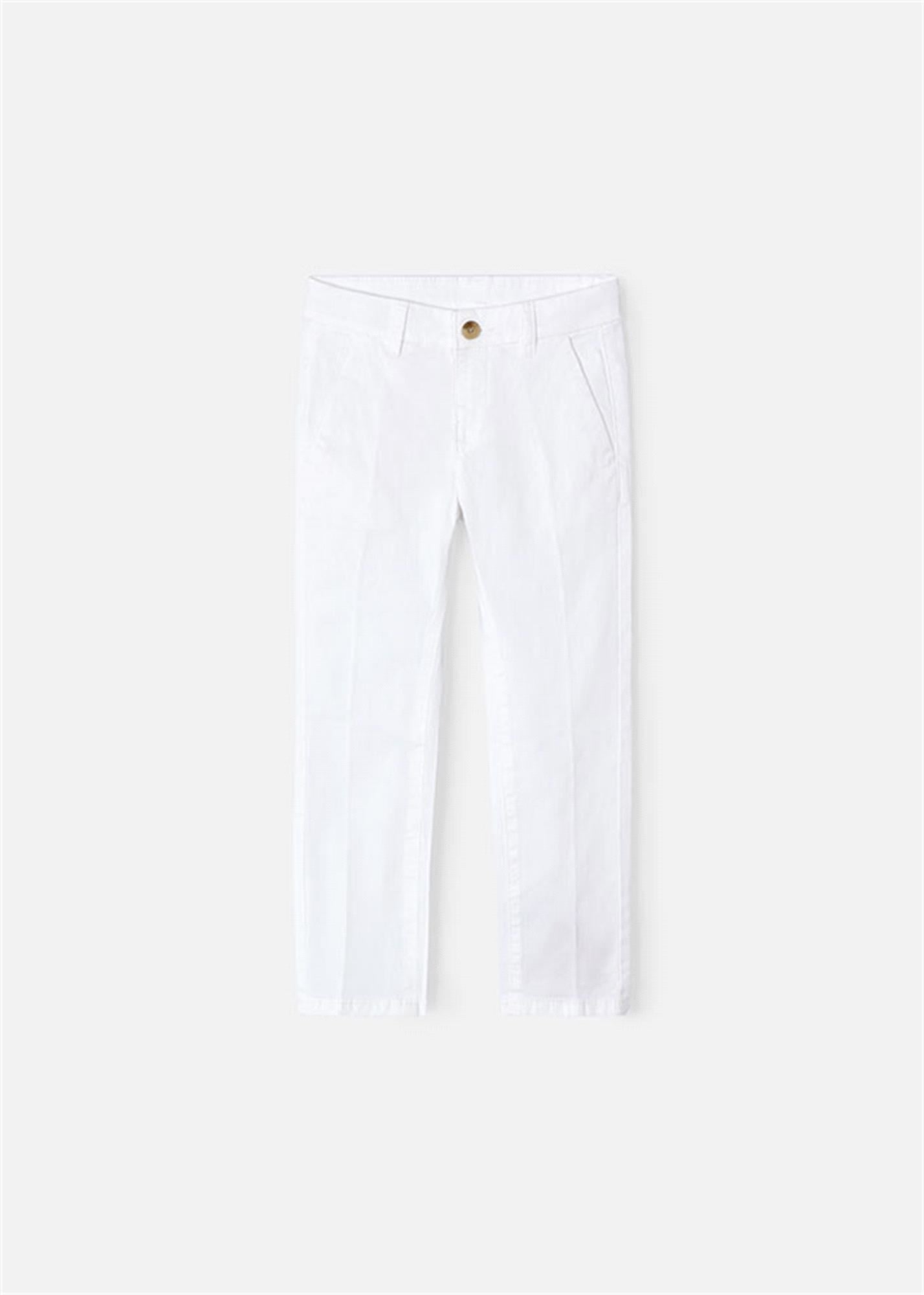 Mayoral Erkek Çocuk Pantolon Blanco 0512