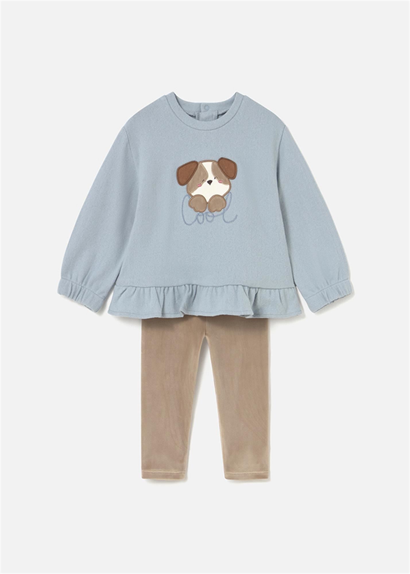 Mayoral Kız Bebek Taytlı Takım Topo 2738