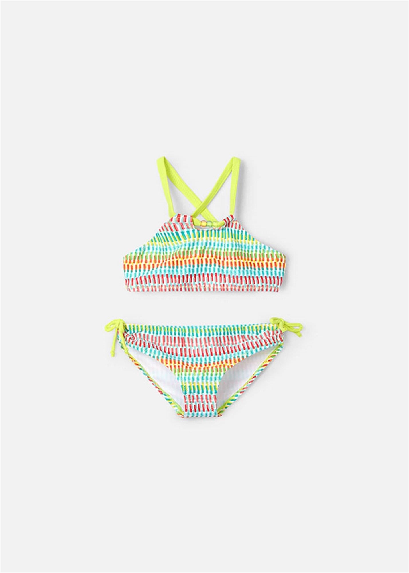 Mayoral Kız Çocuk Renkli Bikini Aqua-Citro 3715