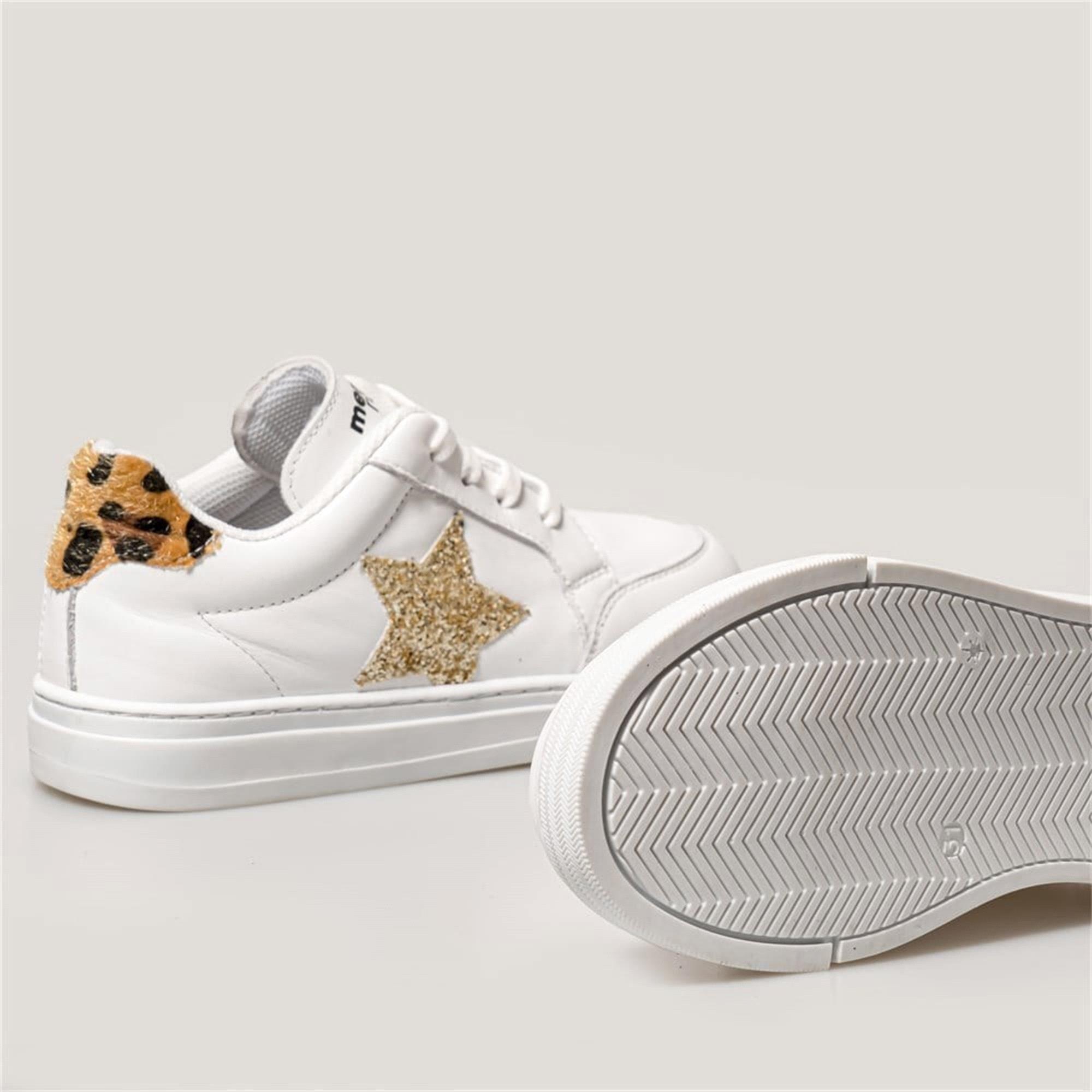 Merli&Rose Star Kız Bebe Spor Ayakkabı Leopar-Gold 7200217