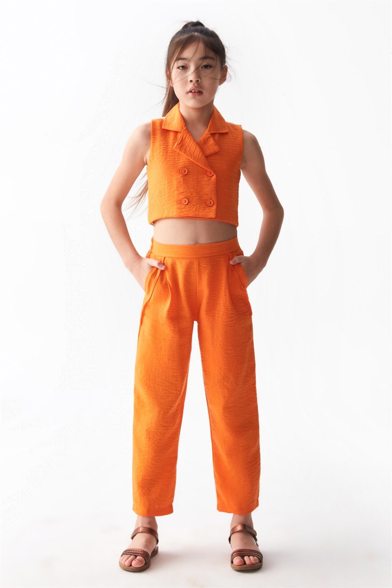 NK Kids Alesta Pantolon Turuncu 56338