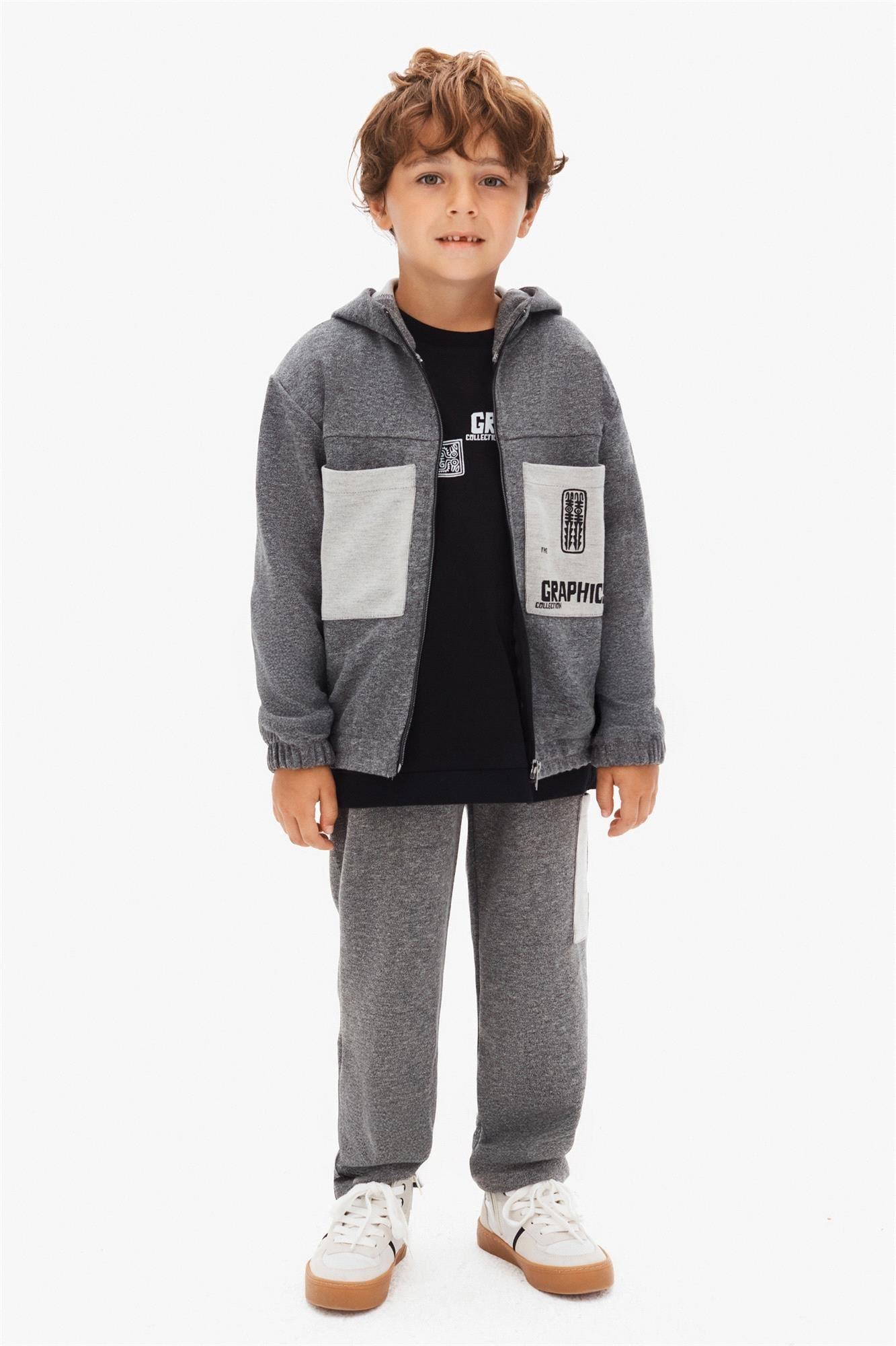 NK Kids Erkek Çocuk 2'li Takım Lacivert 4-8 Yaş 29500