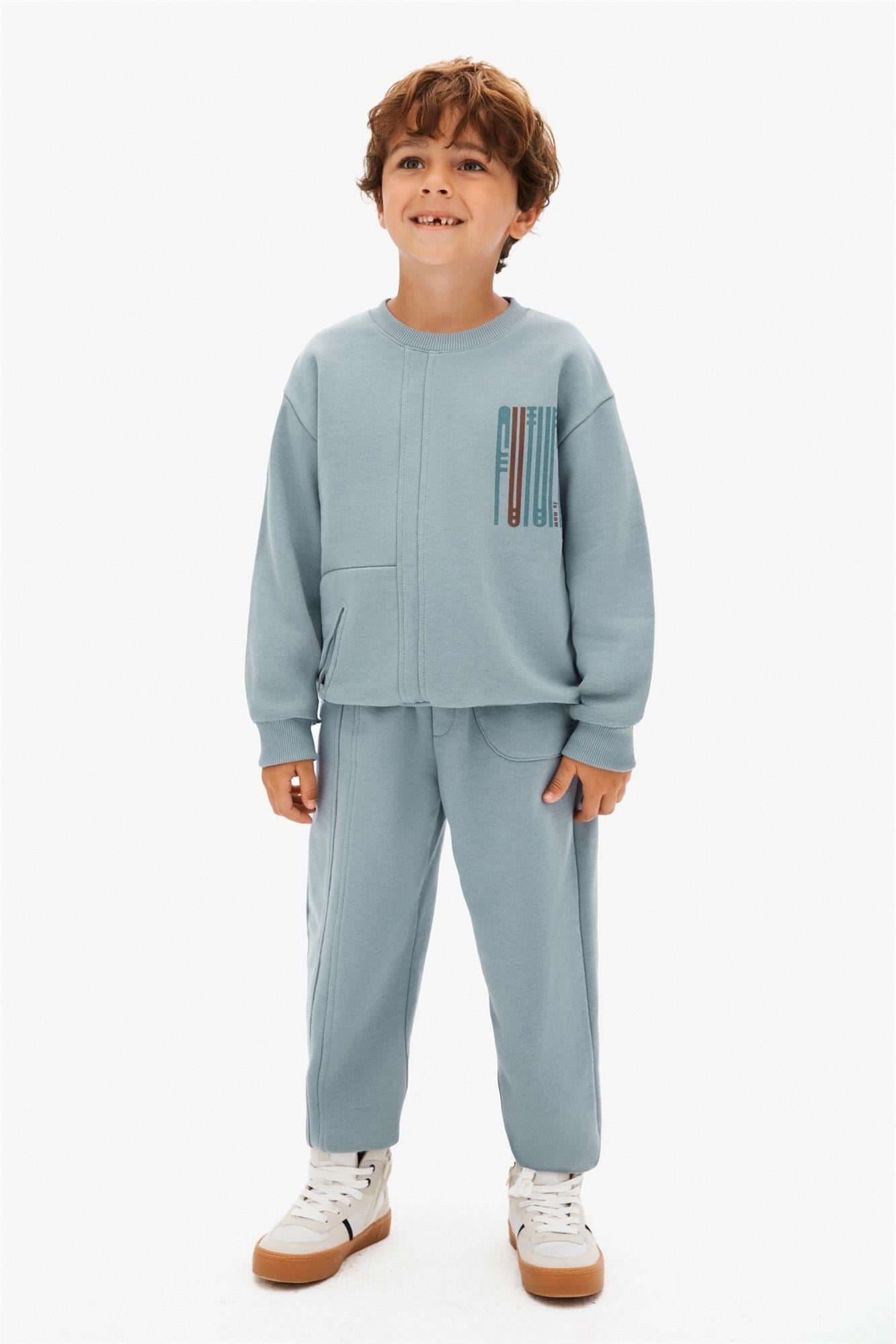 NK Kids Erkek Çocuk 2'li Takım Mavi 29501