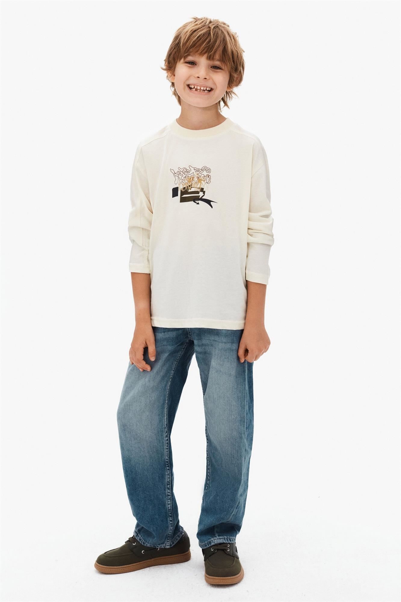 NK Kids Erkek Çocuk Badi Krem 49300