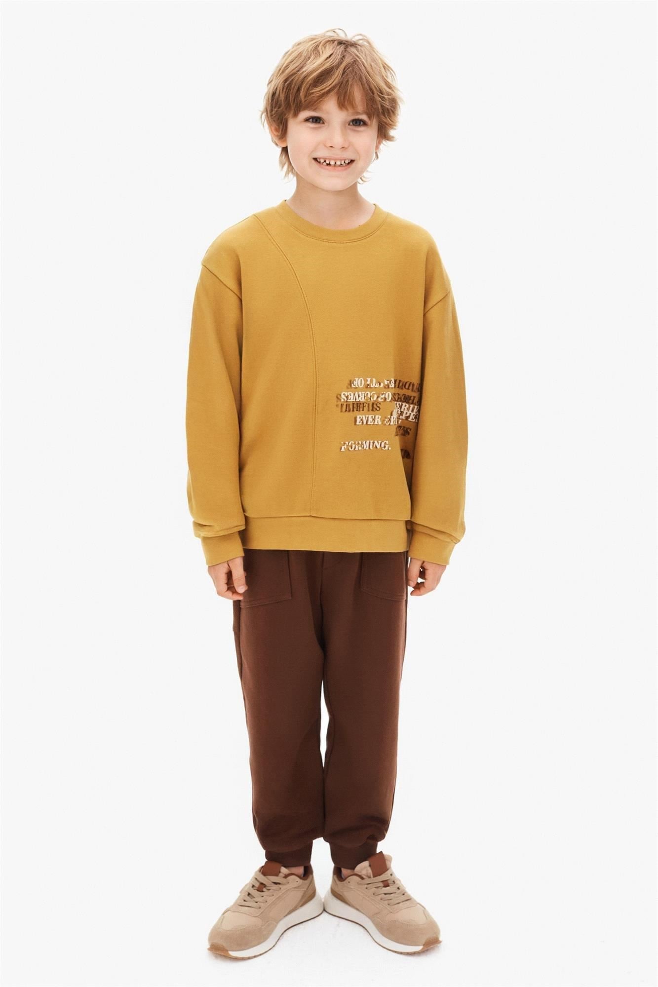 NK Kids Erkek Çocuk Pantolon Kahverengi 69300