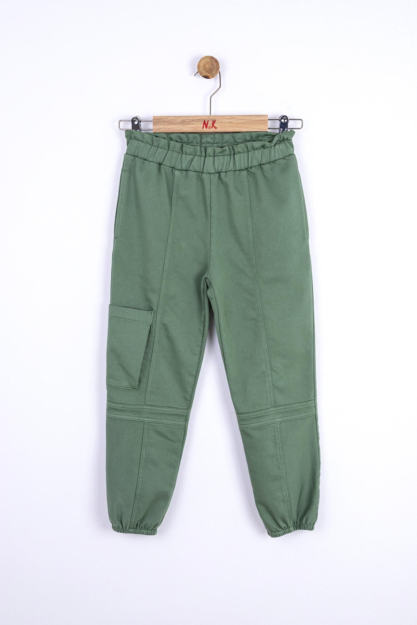 NK Kids Erkek Çocuk Yosun Pantolon Yeşil 55518