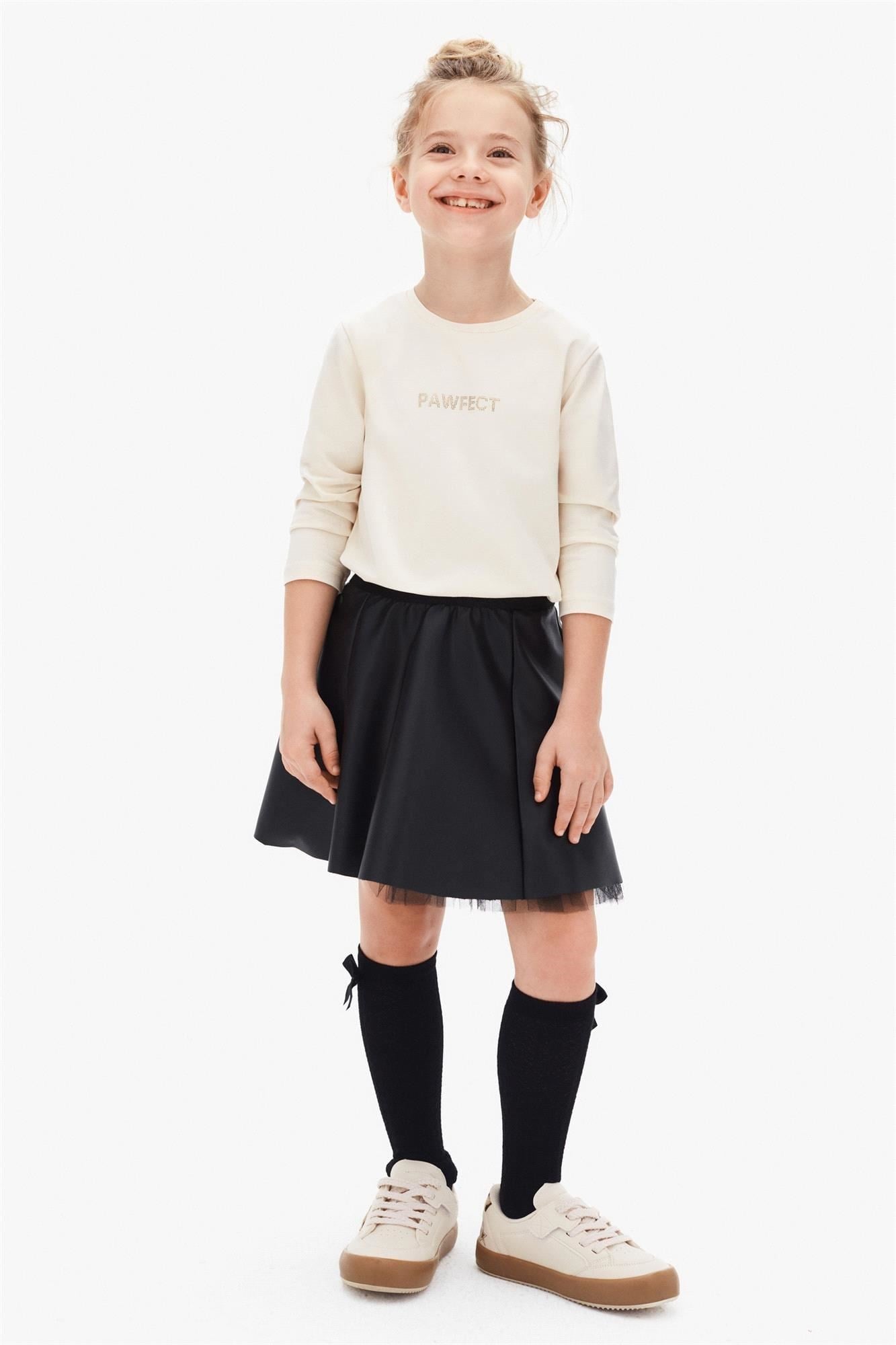 NK Kids Kız Çocuk Badi Krem 39522