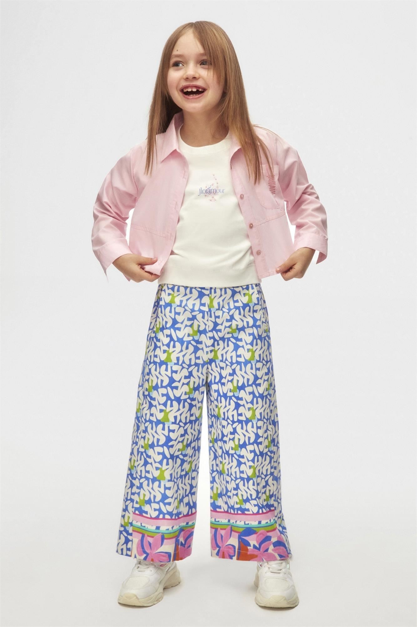 Nk Kids Kız Çocuk Gömlek Pembe 38564