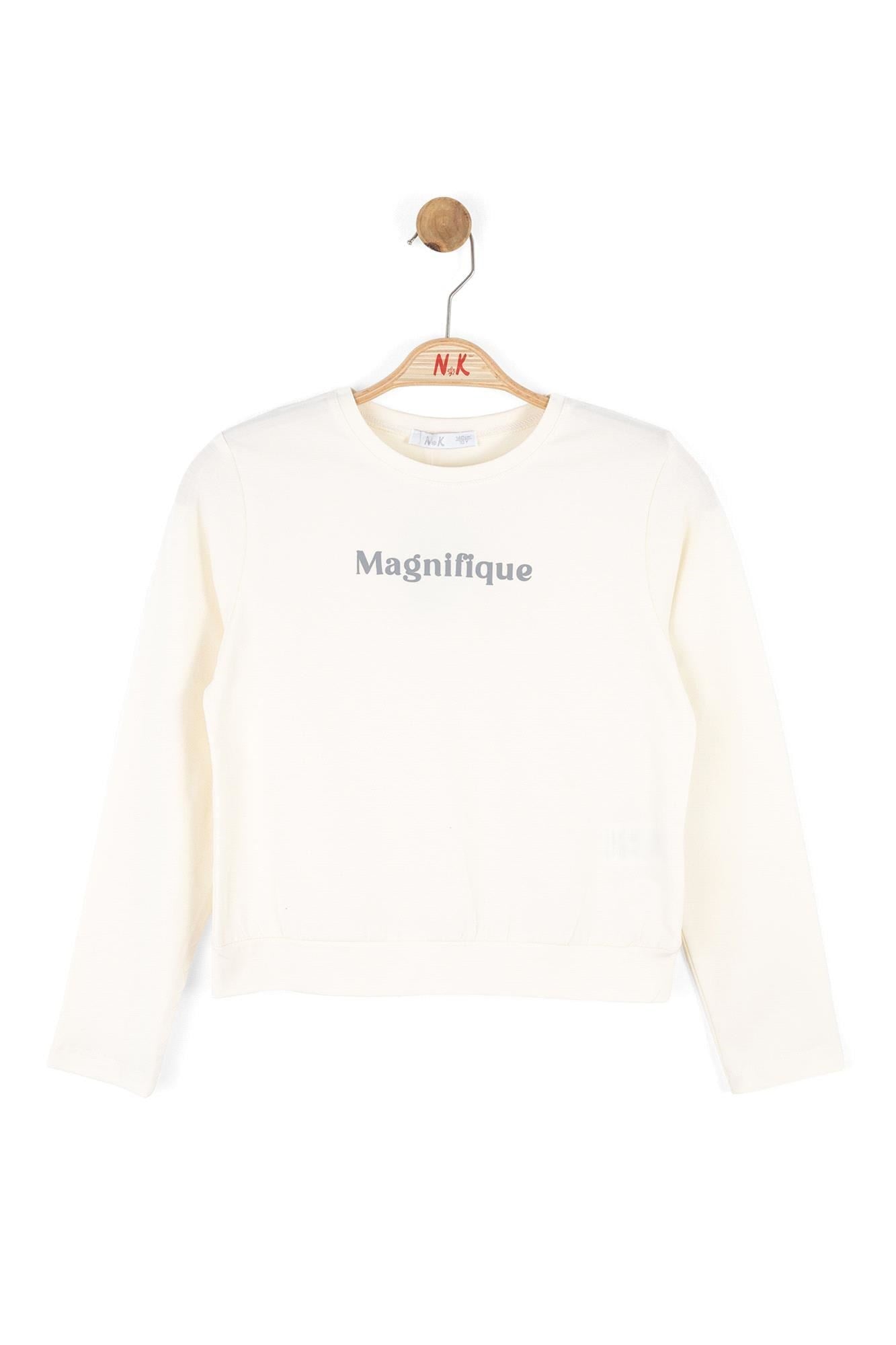 NK Kids Kız Çocuk Magnigi Bluz Ekru 37824