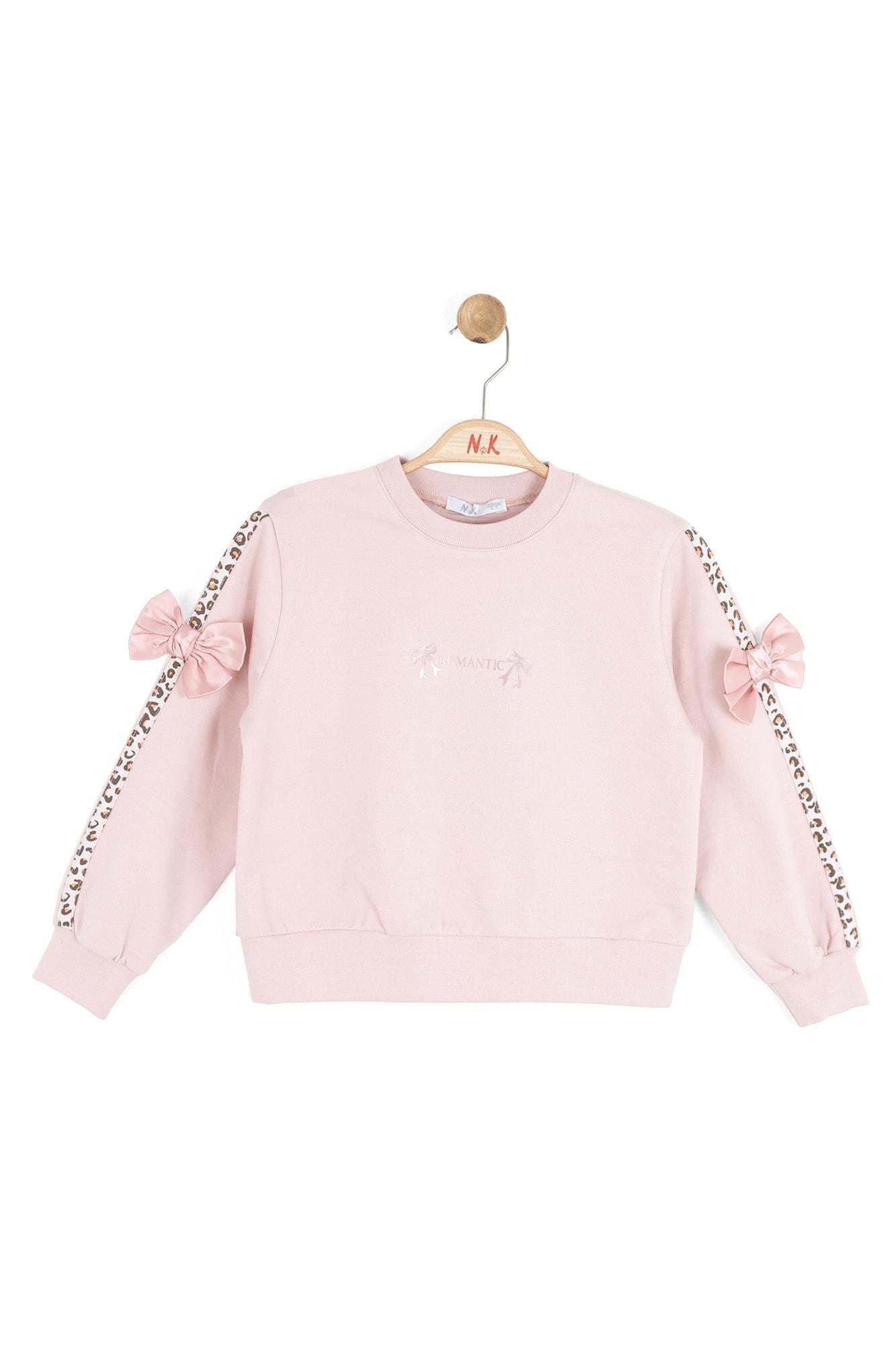 NK Kids Kız Çocuk Romantic Sweat Pudra 4-8 Yaş 39516