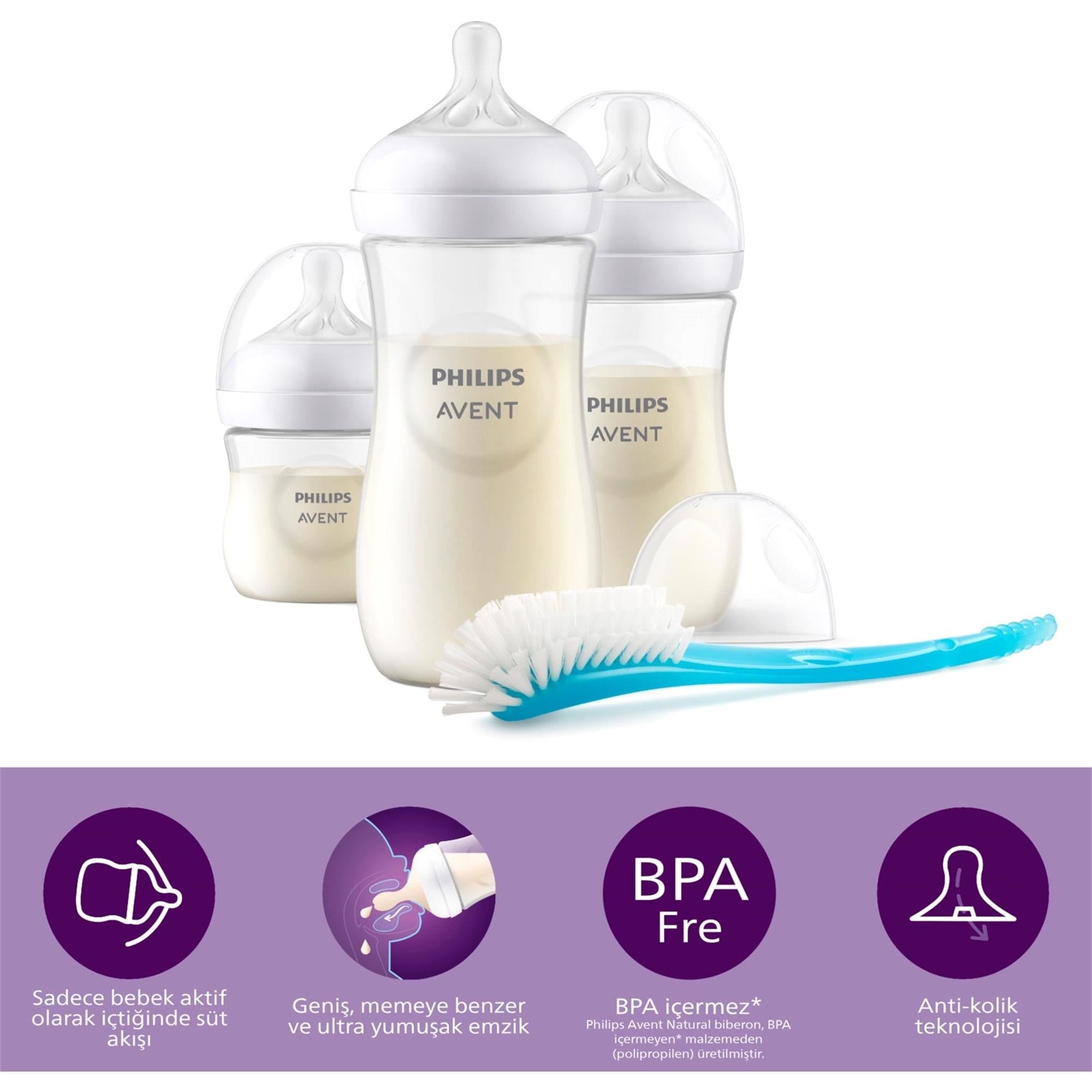 Philips Avent SCD837/12 Doğal Tepkili Yenidoğan Hediye Seti 