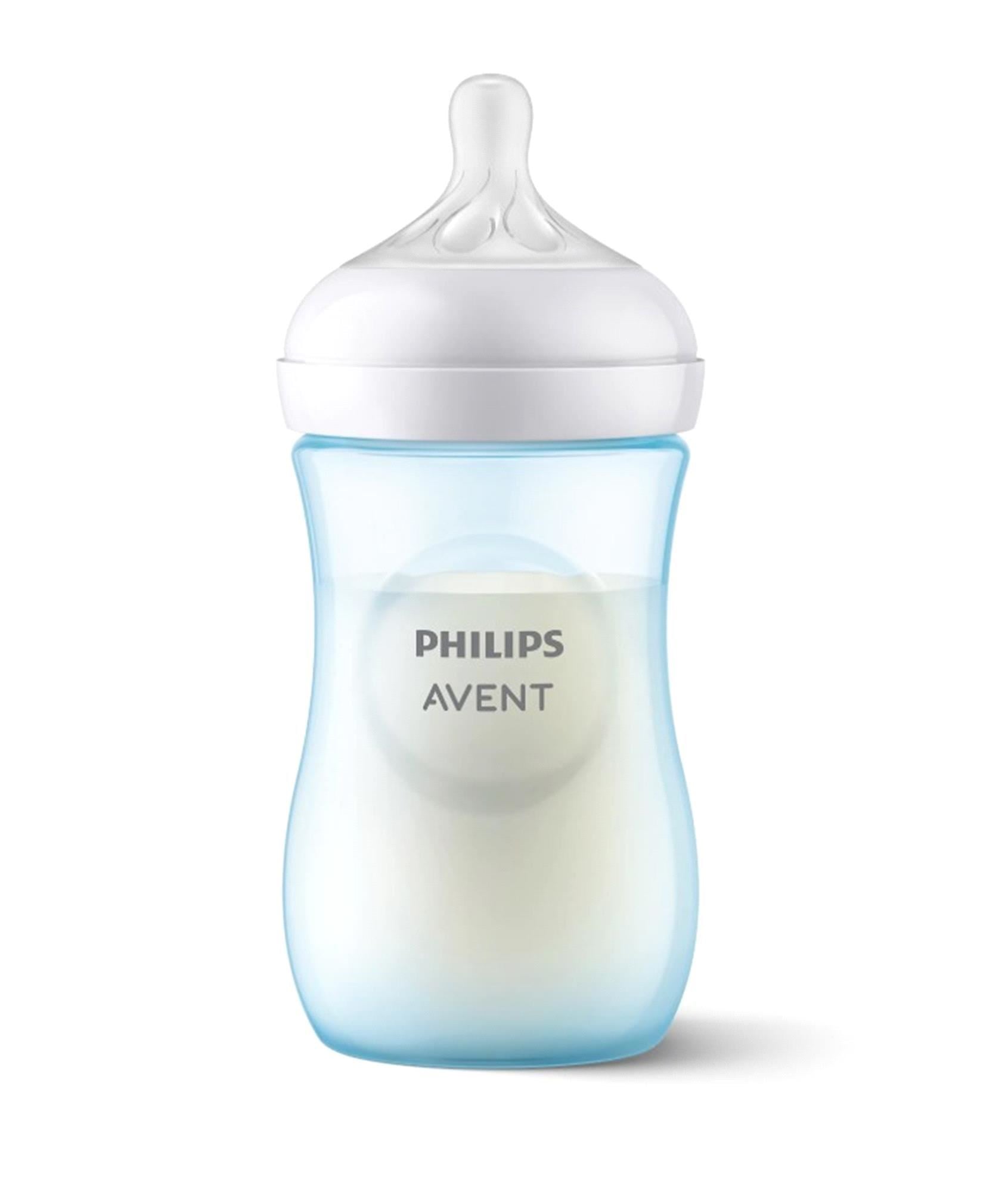 Philips Avent SCY903/21 Doğal Tepkili PP Mavi Biberon 260ml 1+Ay