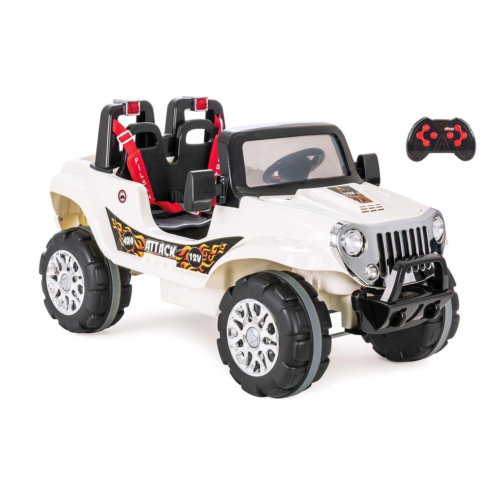 Pilsan Akülü Araba 12 W  Attack Çift Kişilik  Kumandalı 5272