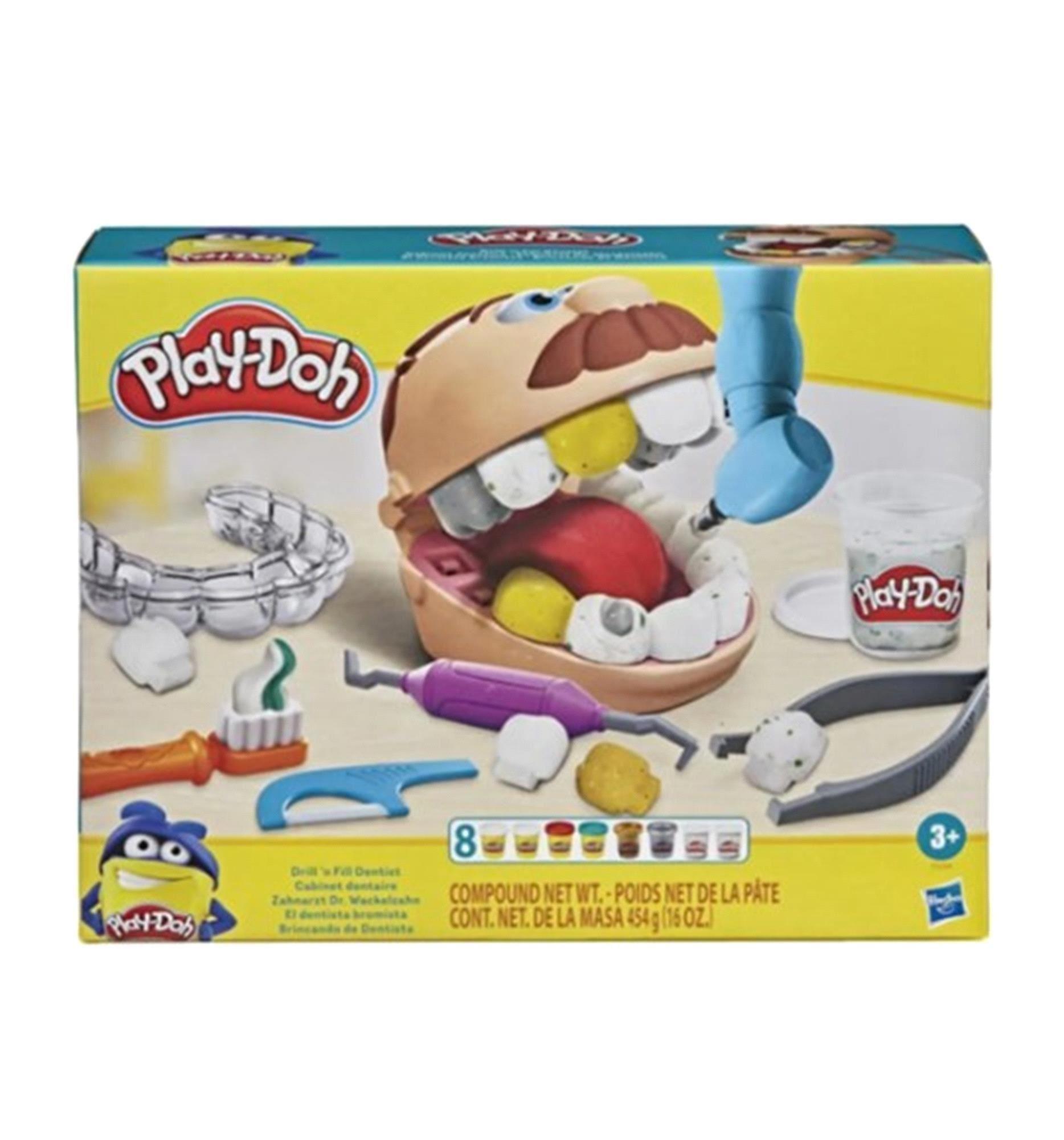 Play Doh Dişçi Seti Oyun Hamuru 8 li 3+ F1259