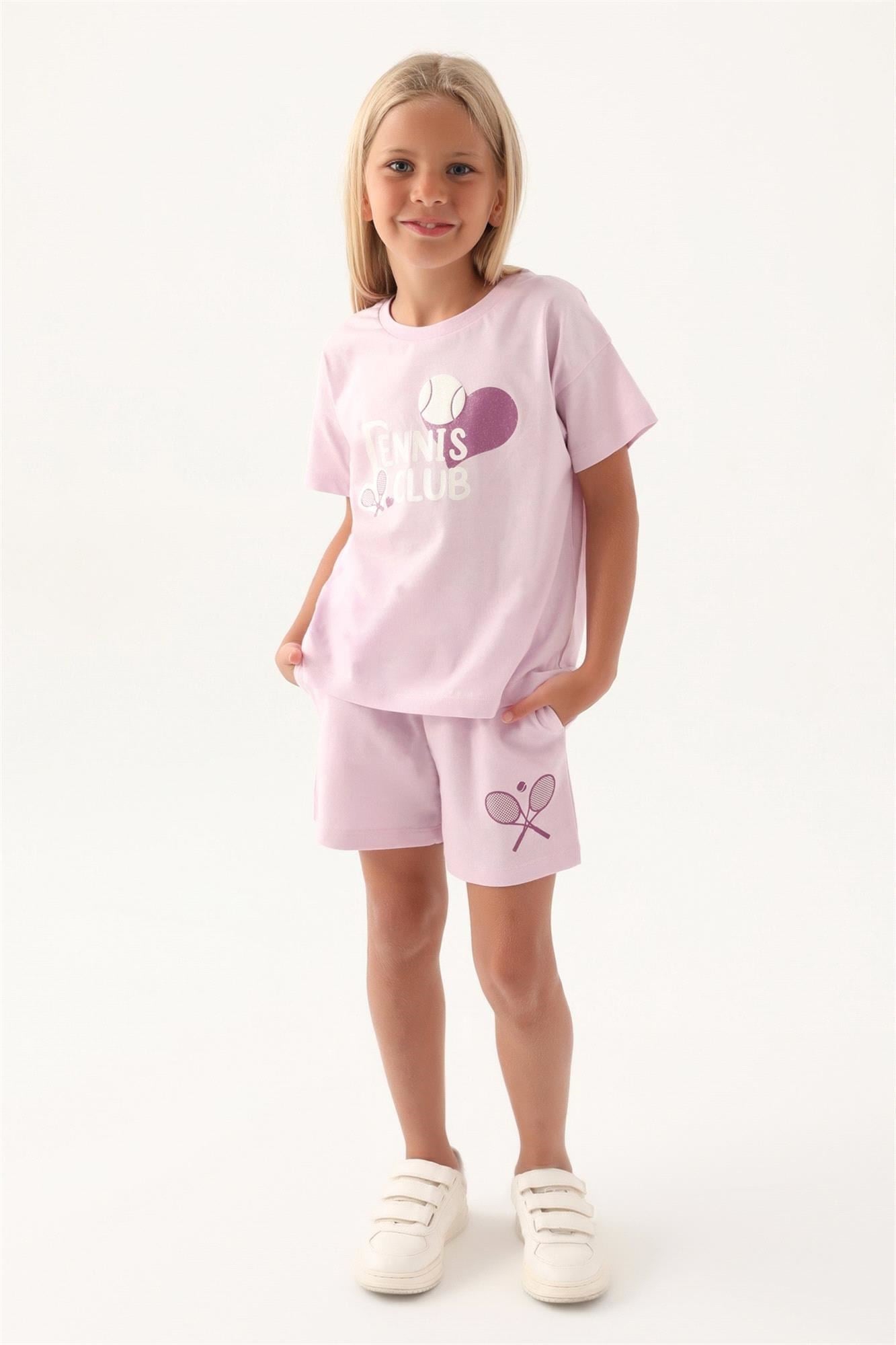 RolyPoly Kız Çocuk Şortlu Takım Rose RP3380-G