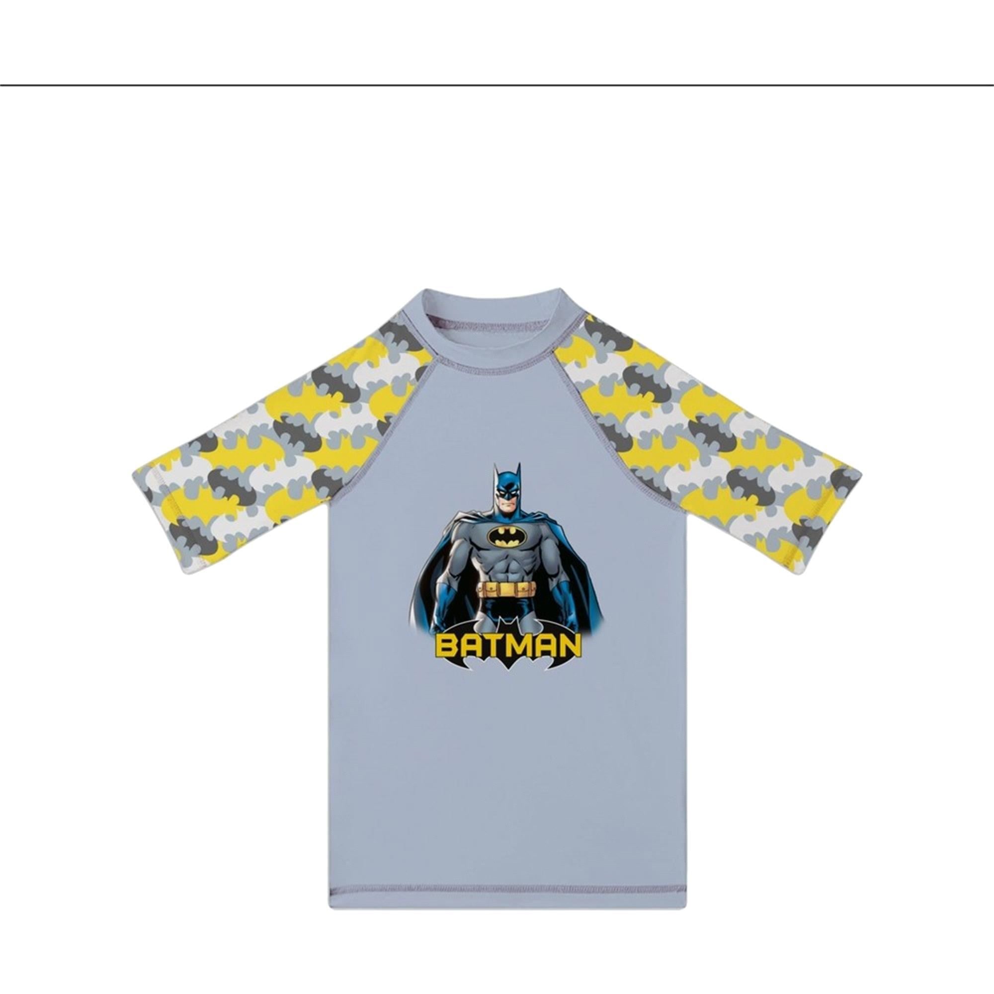 Slipstop Dark Batman Erkek Çocuk Deniz Ve Havuz Tişört Gri-Sarı ST2332010020