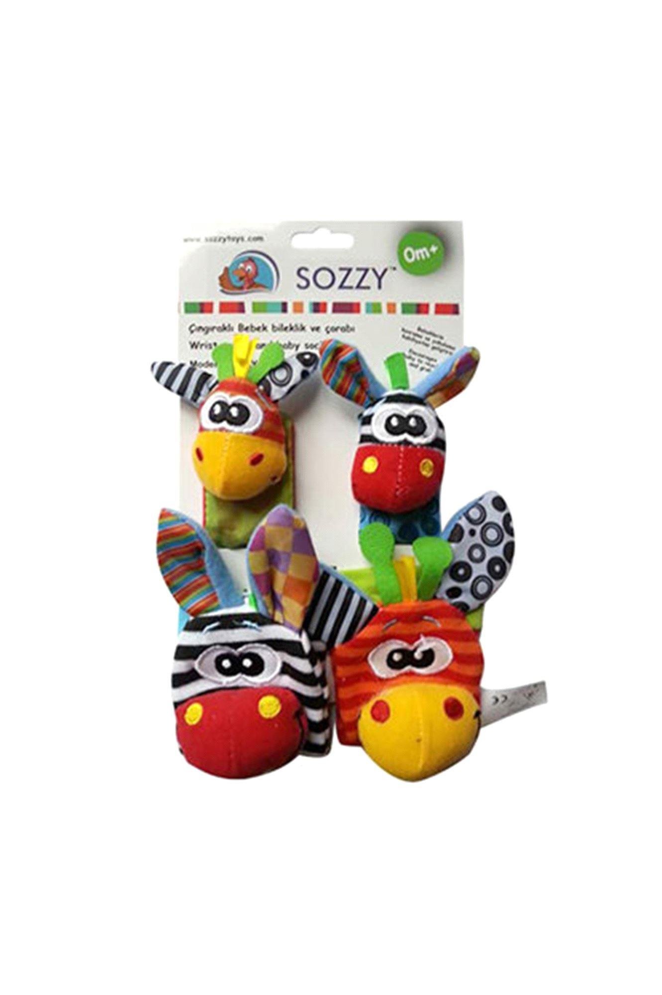 Sozzy Çıngıraklı Bileklik ve Çorap Seti SZY101