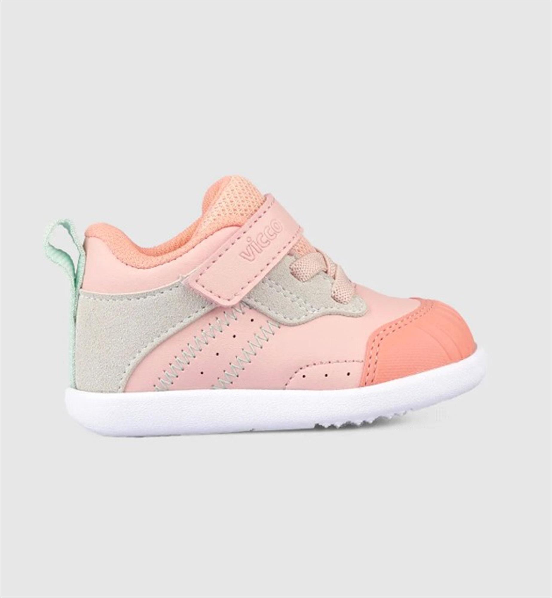 Vicco Ayden Kız Bebek İlk Adım Ayakkabı Pudra 946.E25K.215