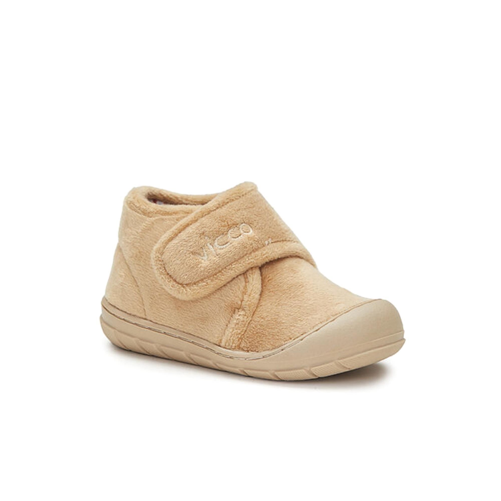 Vicco Color Unisex Bebek Kışlık Panduf Bej 959.B19K.446