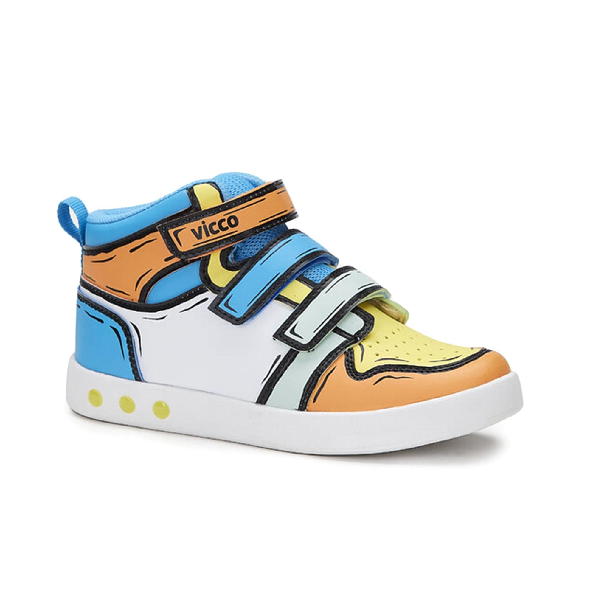Vicco Dali Unisex Çocuk Işıklı Bot Orange 313.F22K.185
