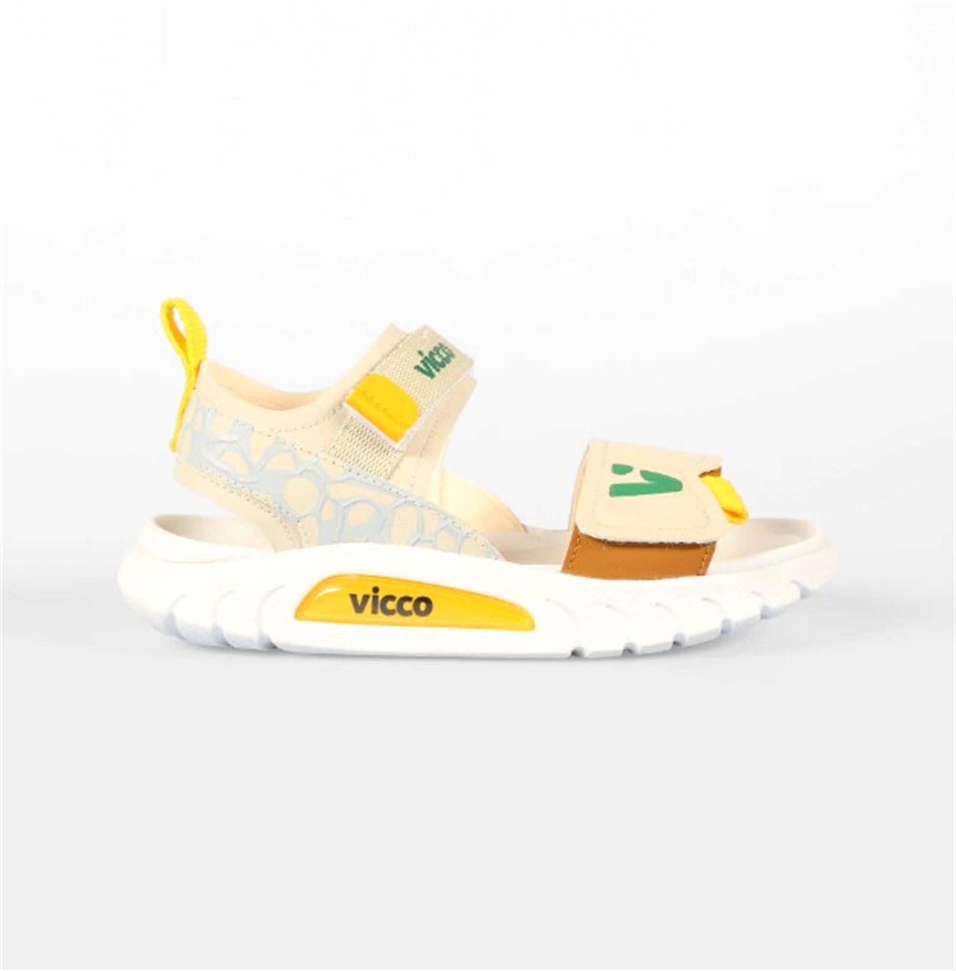 Vicco Dekan Unisex Çocuk Sandalet Bej 332.F25Y.203