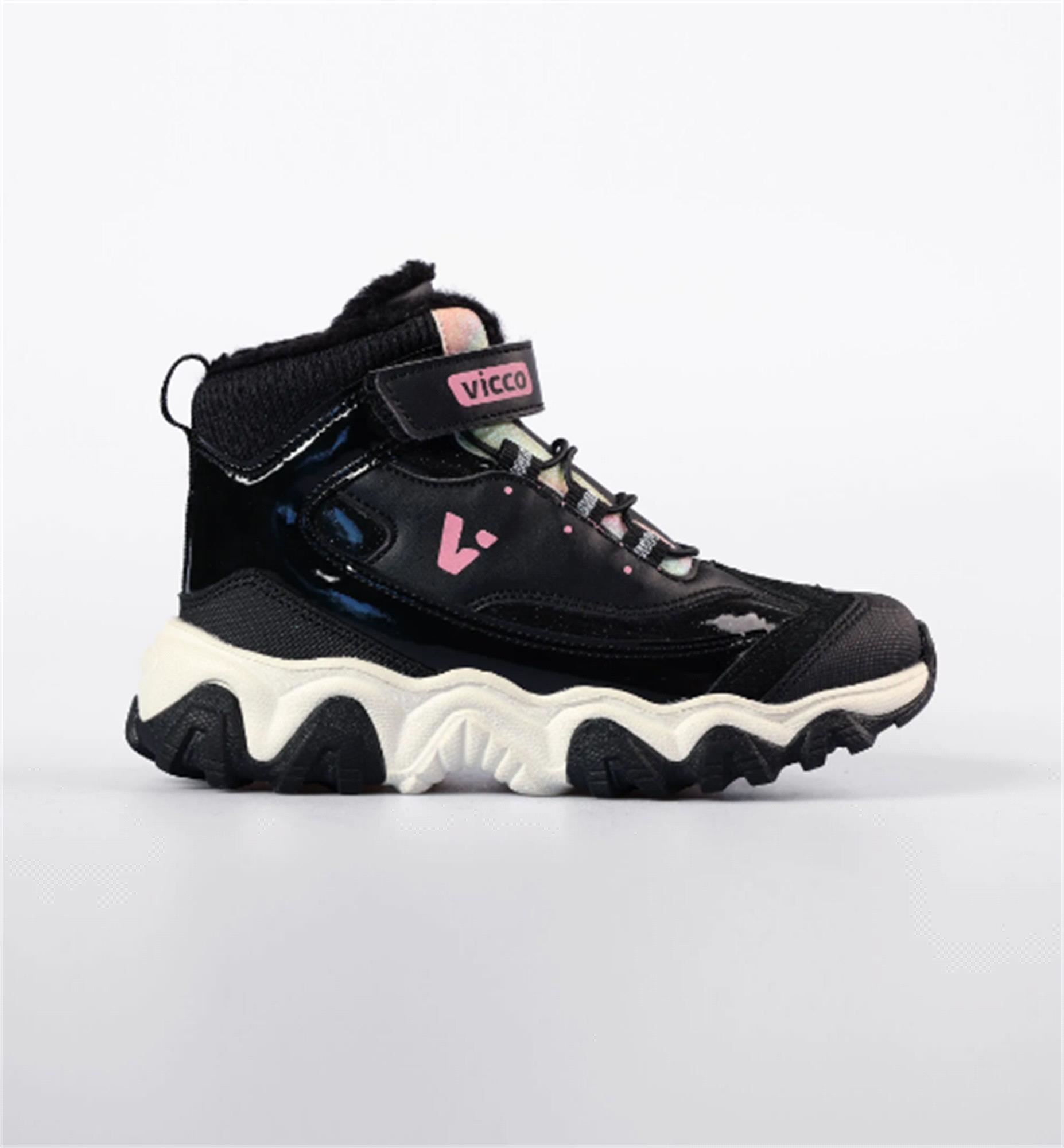 Vicco Radus Kız Çocuk Filet Bot Siyah 946.F24K.423