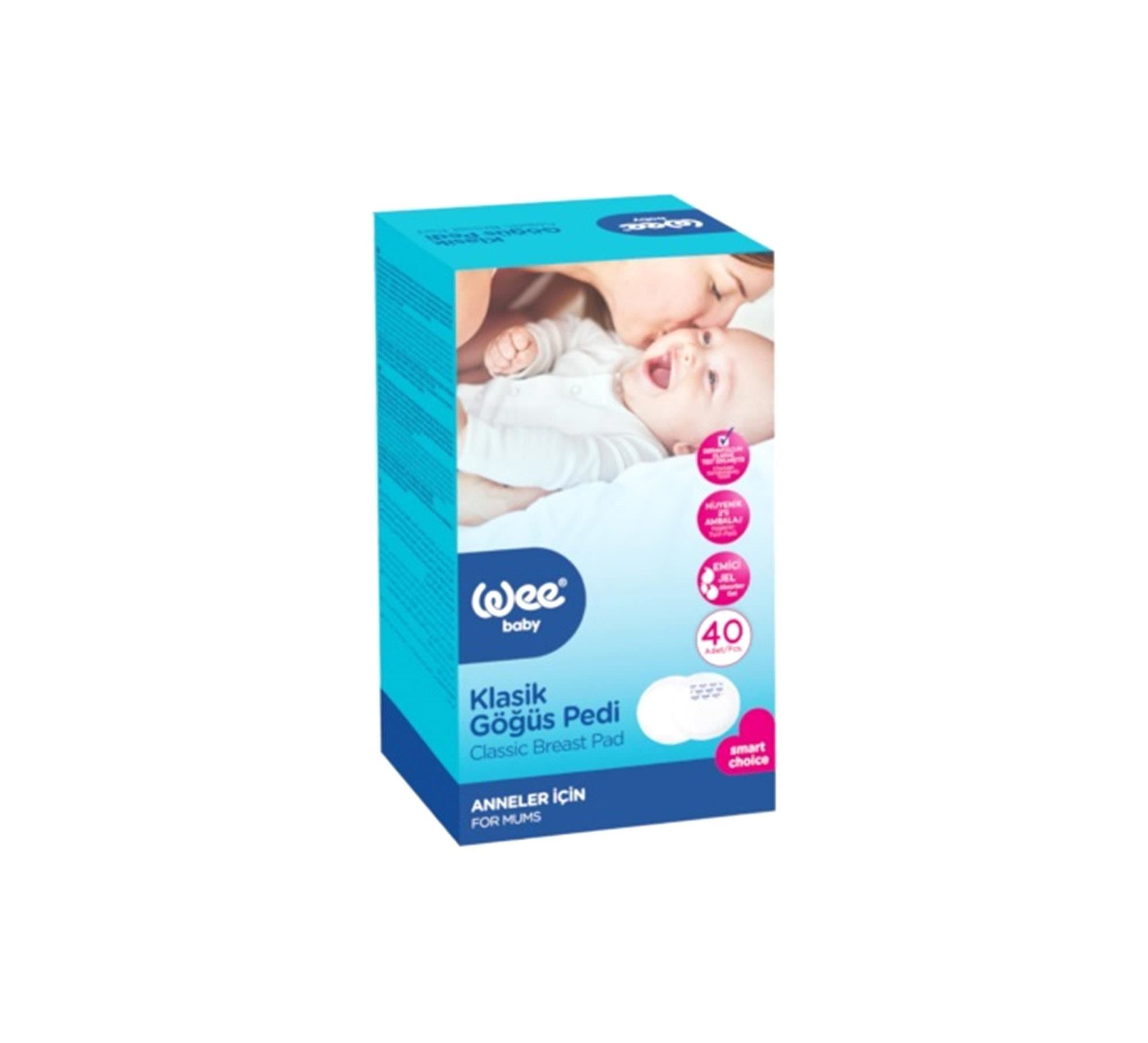 Wee Baby Göğüs Pedi 40'lı 132