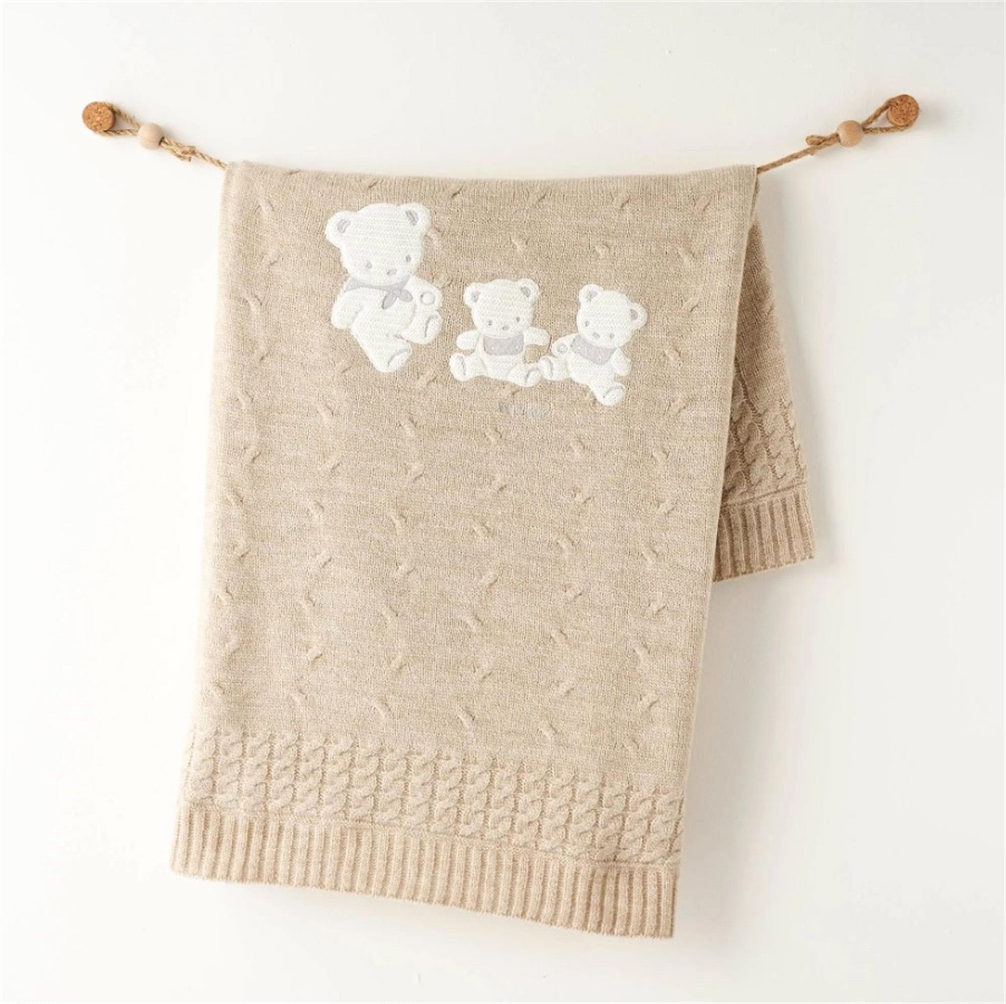 Andywawa Bebek Battaniye 85x100cm Bej AC26341