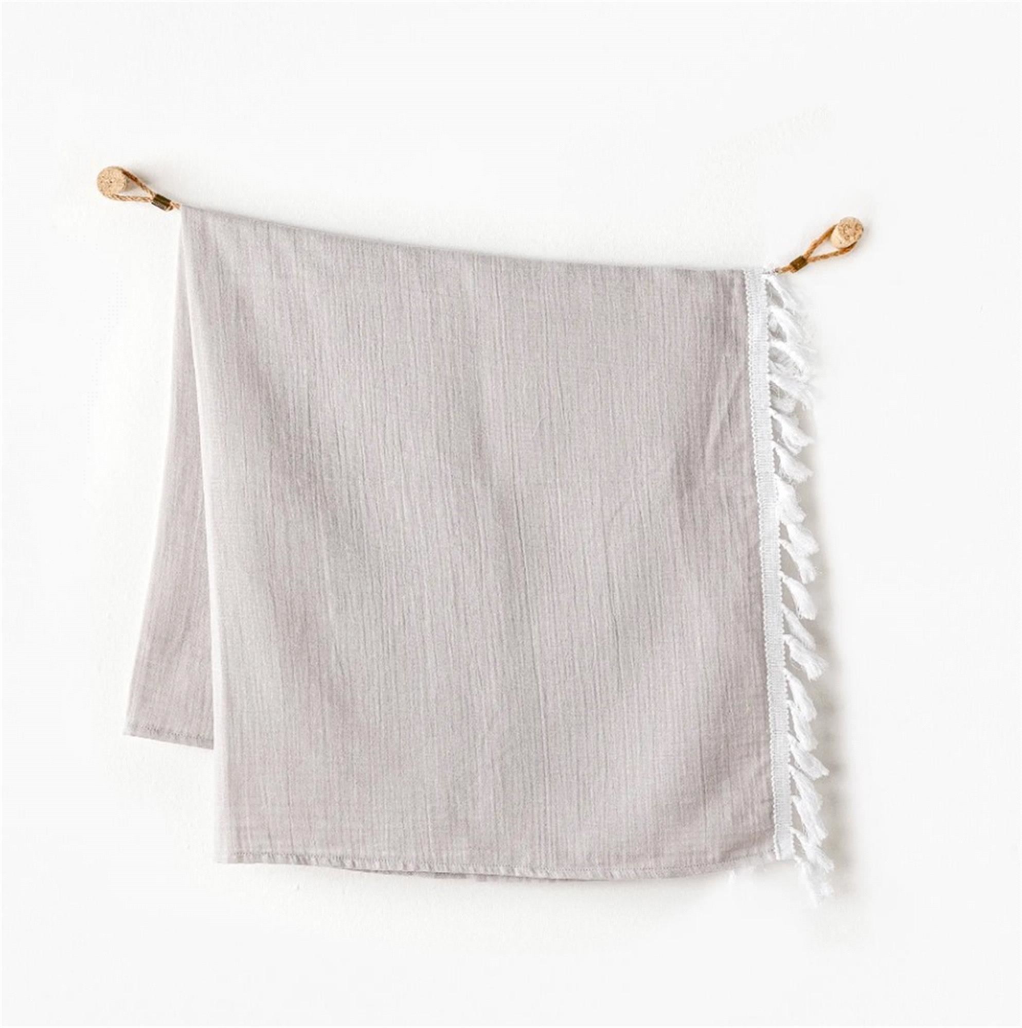 Andywawa Bebek Battaniye Müslin Gri AC25620