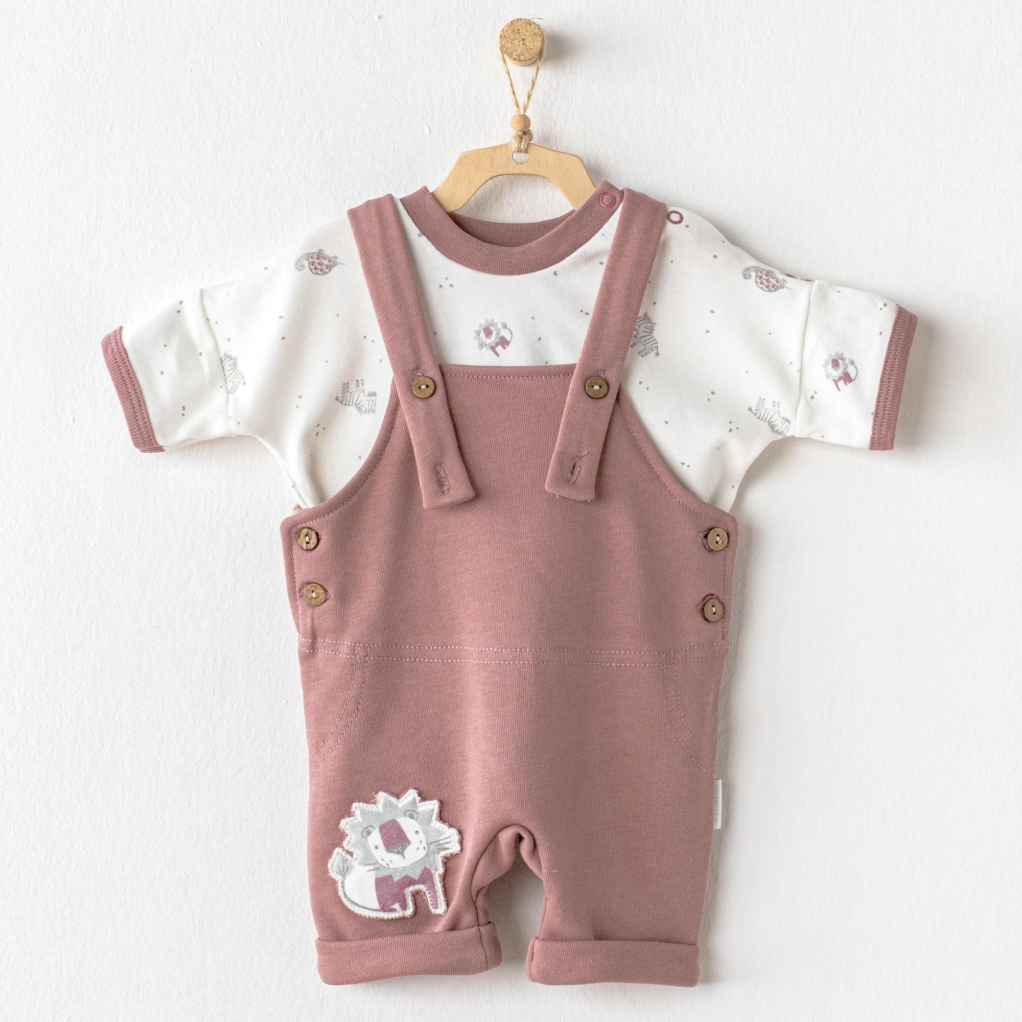 Andywawa Erkek Bebek 2'li Takım Set Woodrose AC23686
