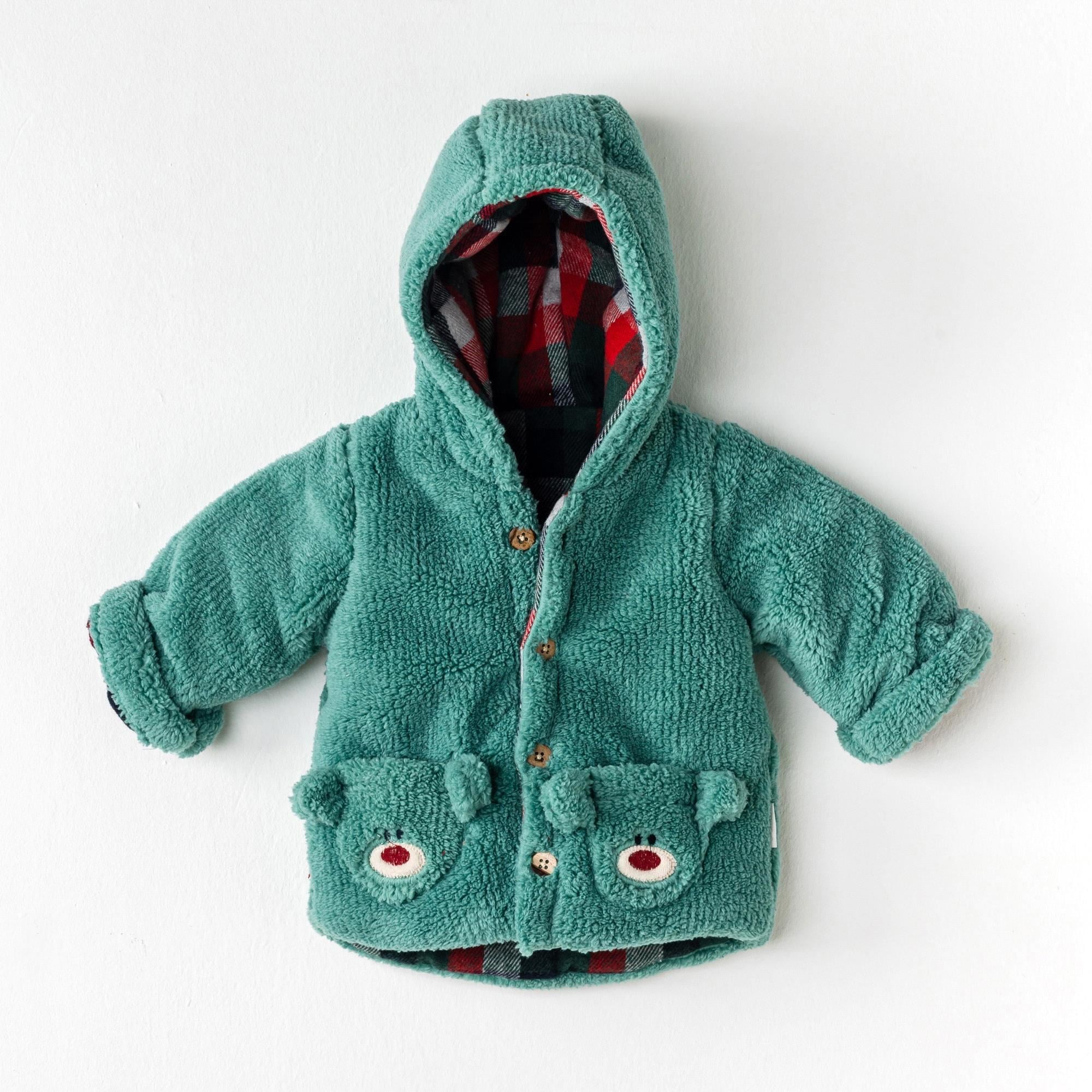 Andywawa Erkek Bebek Mont Green AC24425