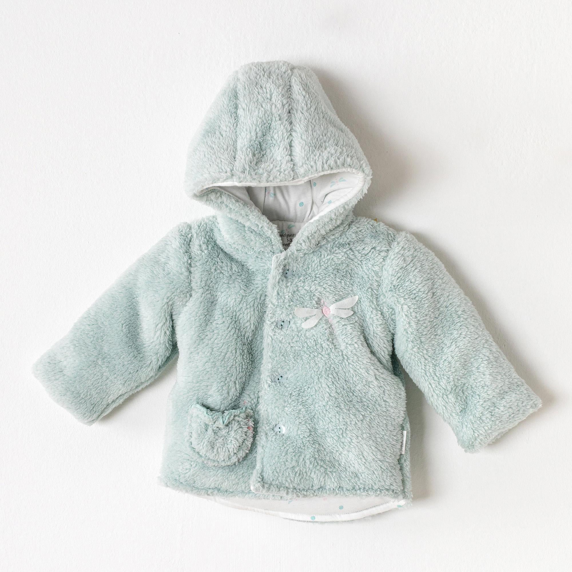 Andywawa Unisex Peluş Mont Mint AC23114