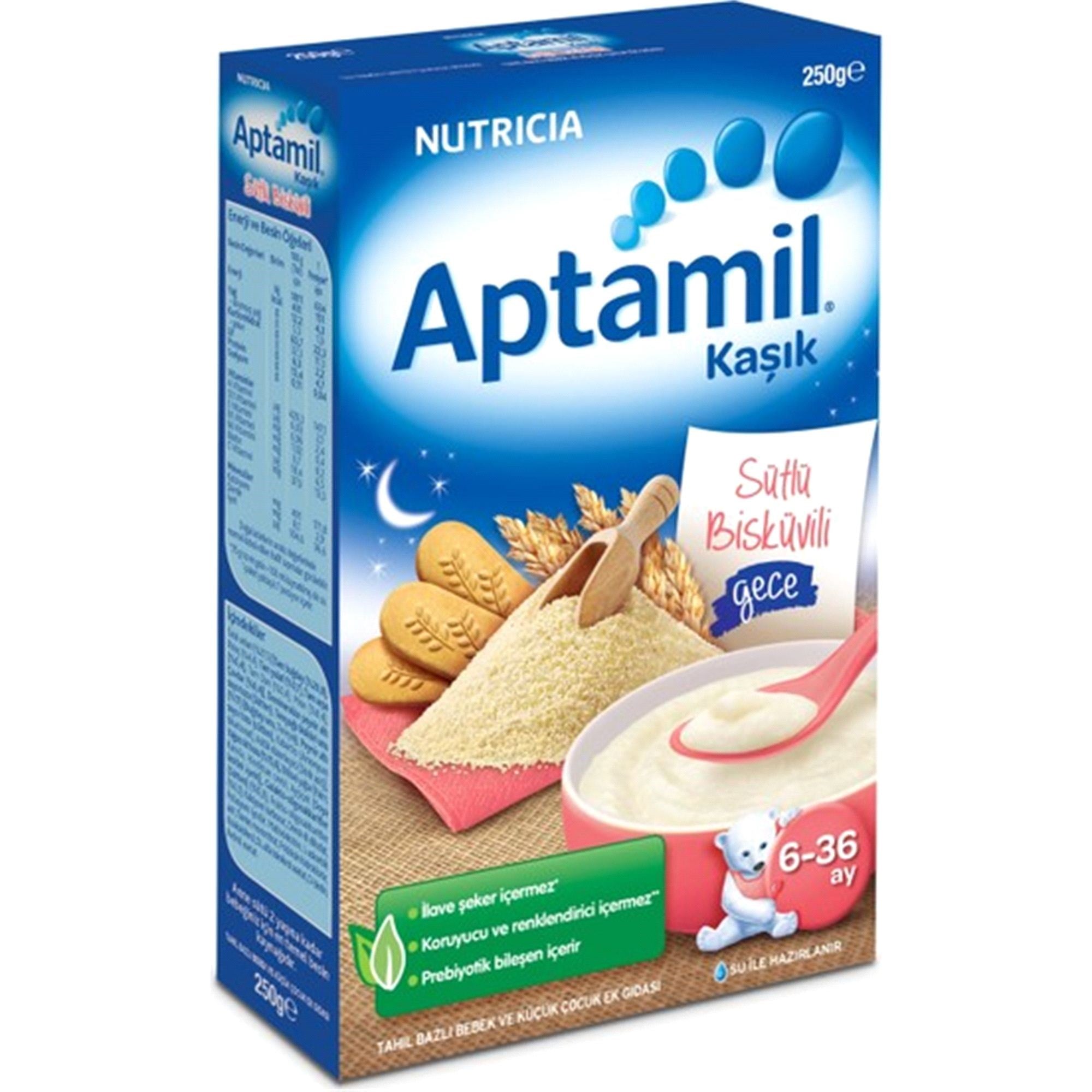 Aptamil Sütlü Bisküvili 250 Gr Bebek Maması