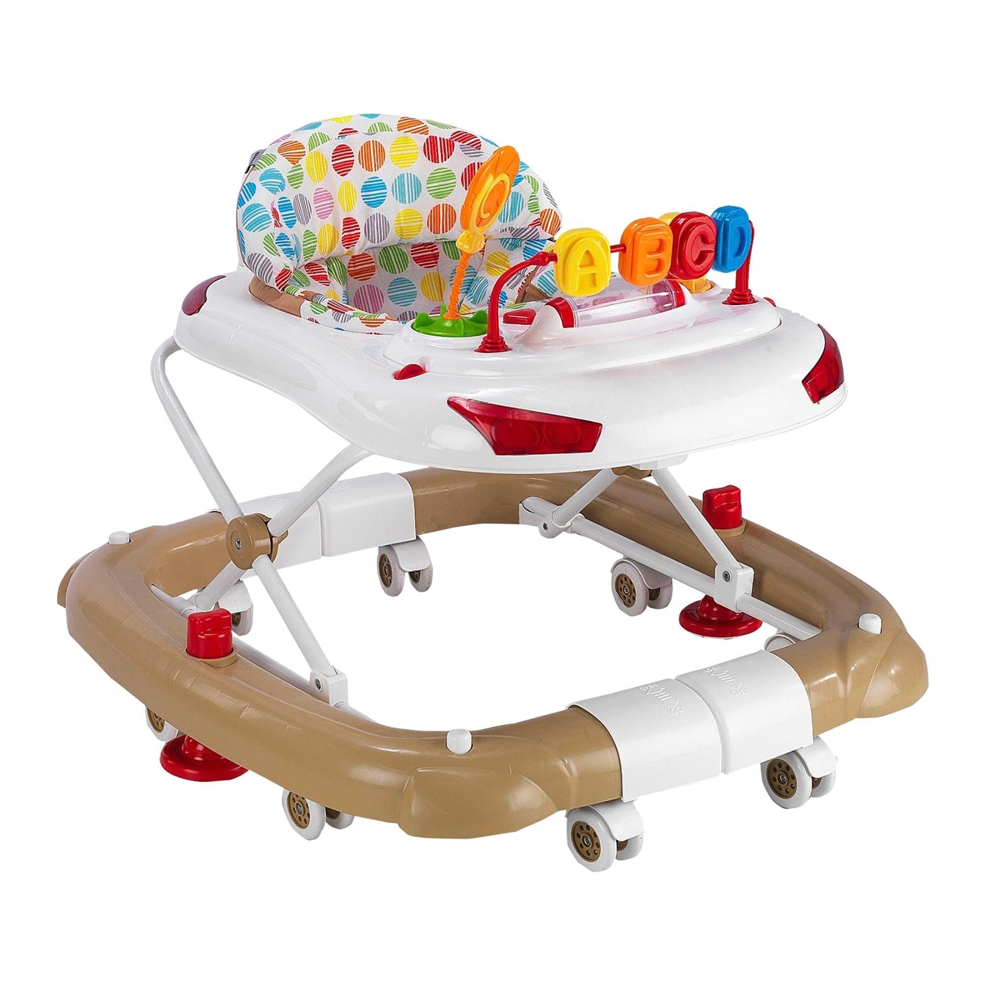 Babyhope 219 Tobby Salla Yürüteç Kahverengi