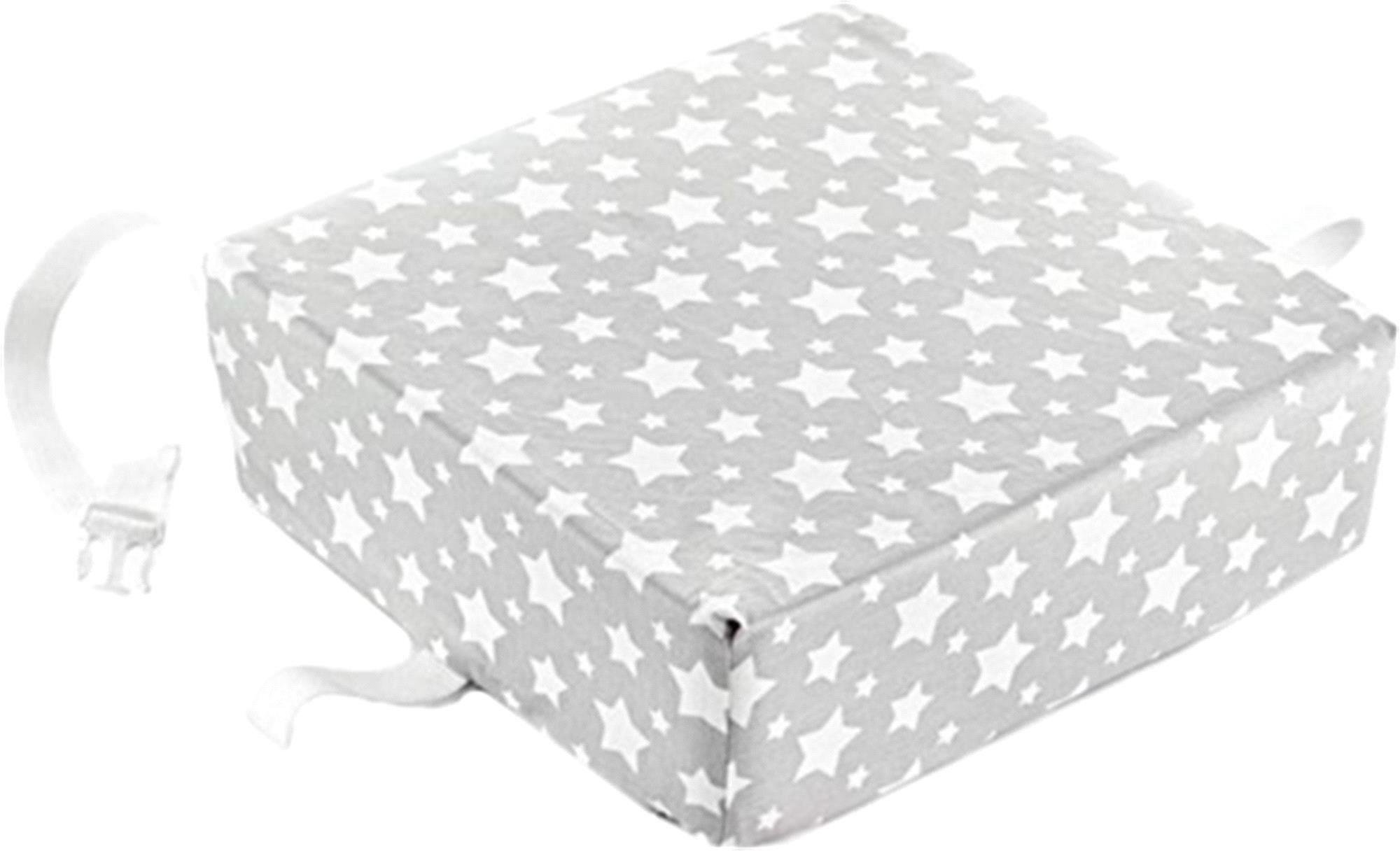 Babyjem Sandalye Yükseltici Minder Gri Kare 452