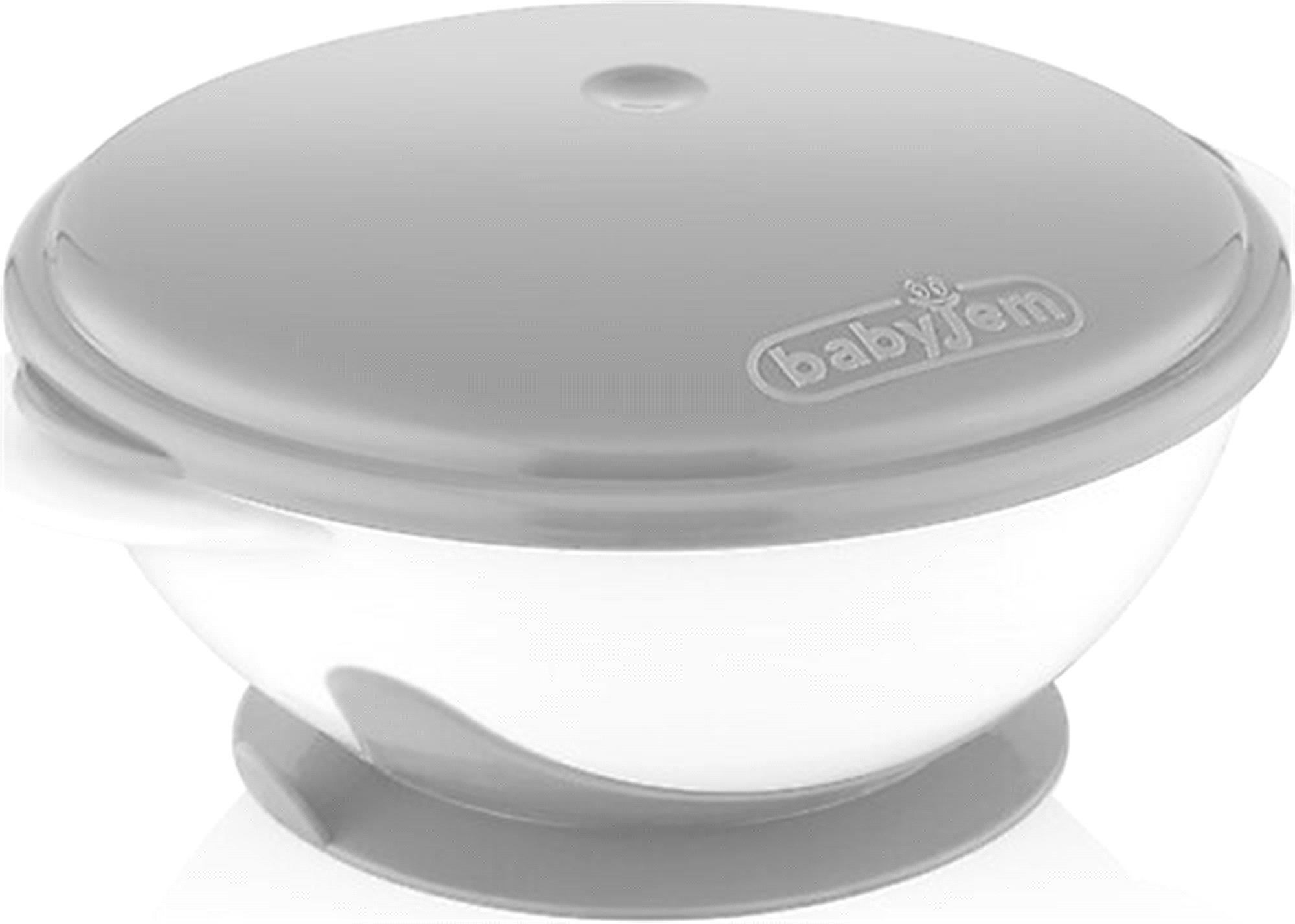 BabyJem Vakumlu Mama Tabağı Gri 565