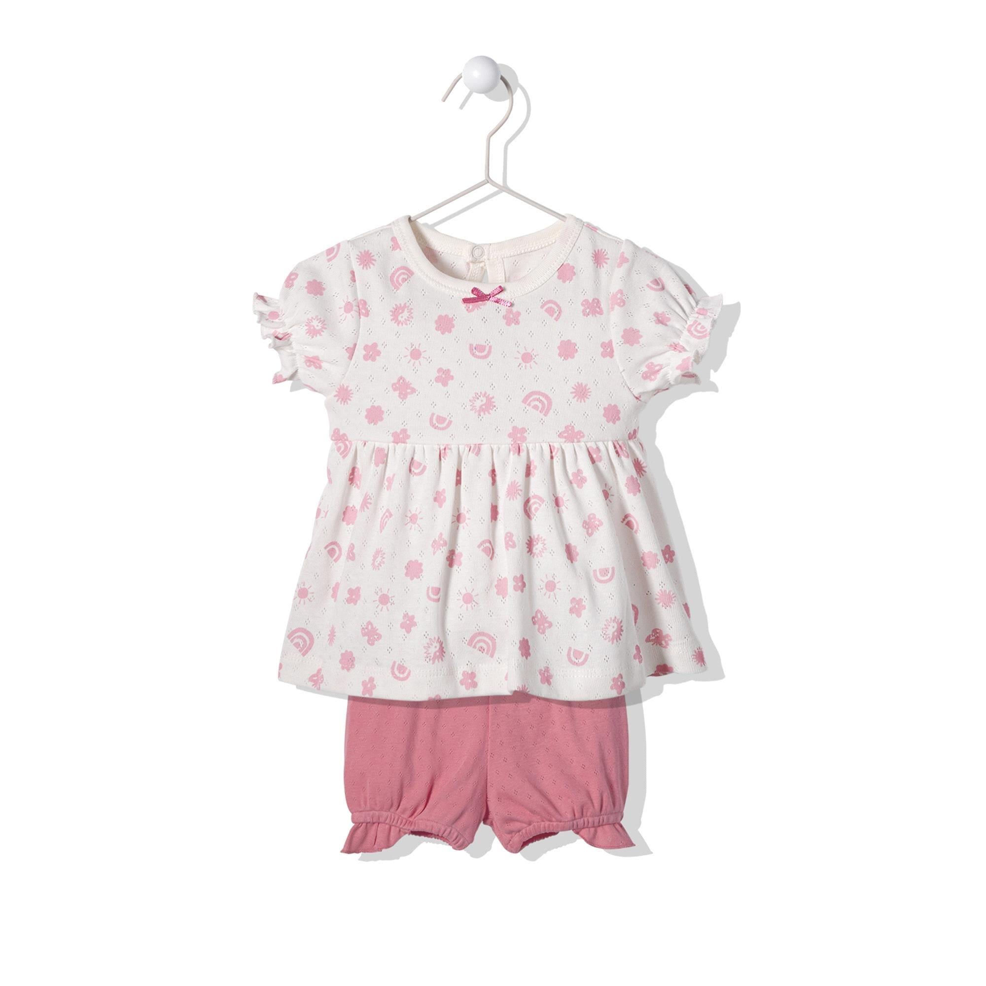 Bebetto Kız Çocuk Pijama Takımı Fuşya F 1217