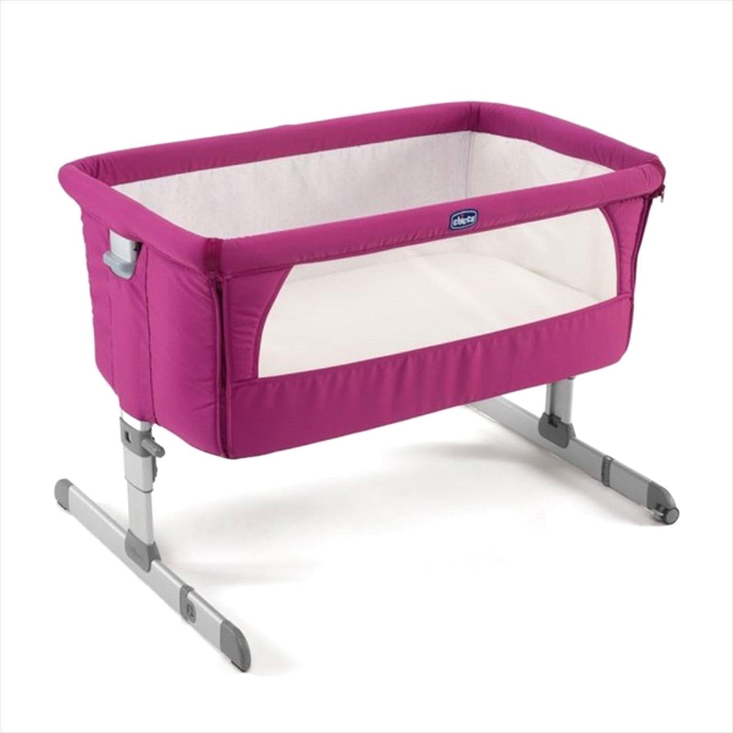 Chicco Next 2 Me Anne Yanı Beşik Fuşya