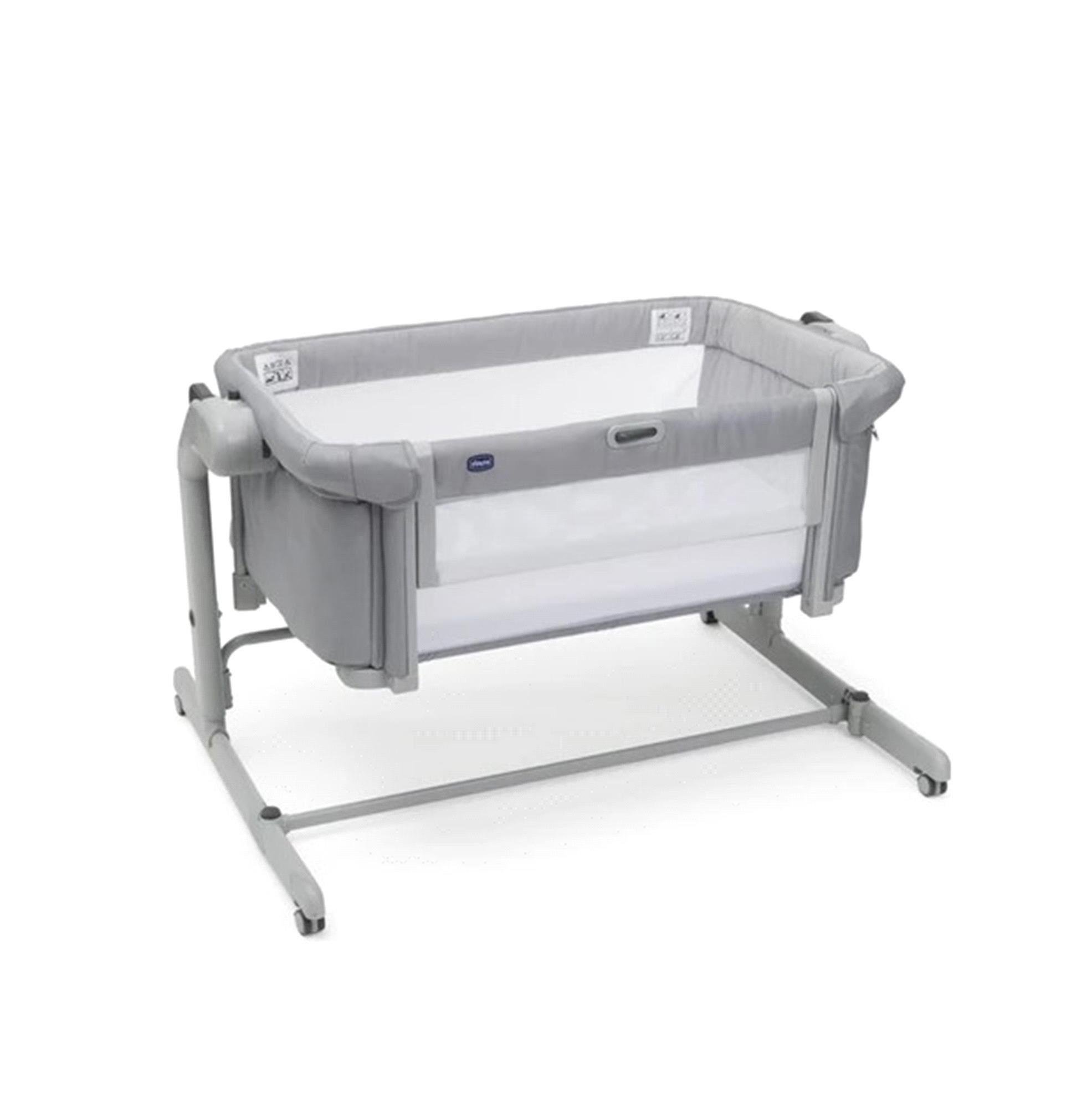 Chicco Next2Me Magic Evo Anne Yanı Beşik Grey Mist