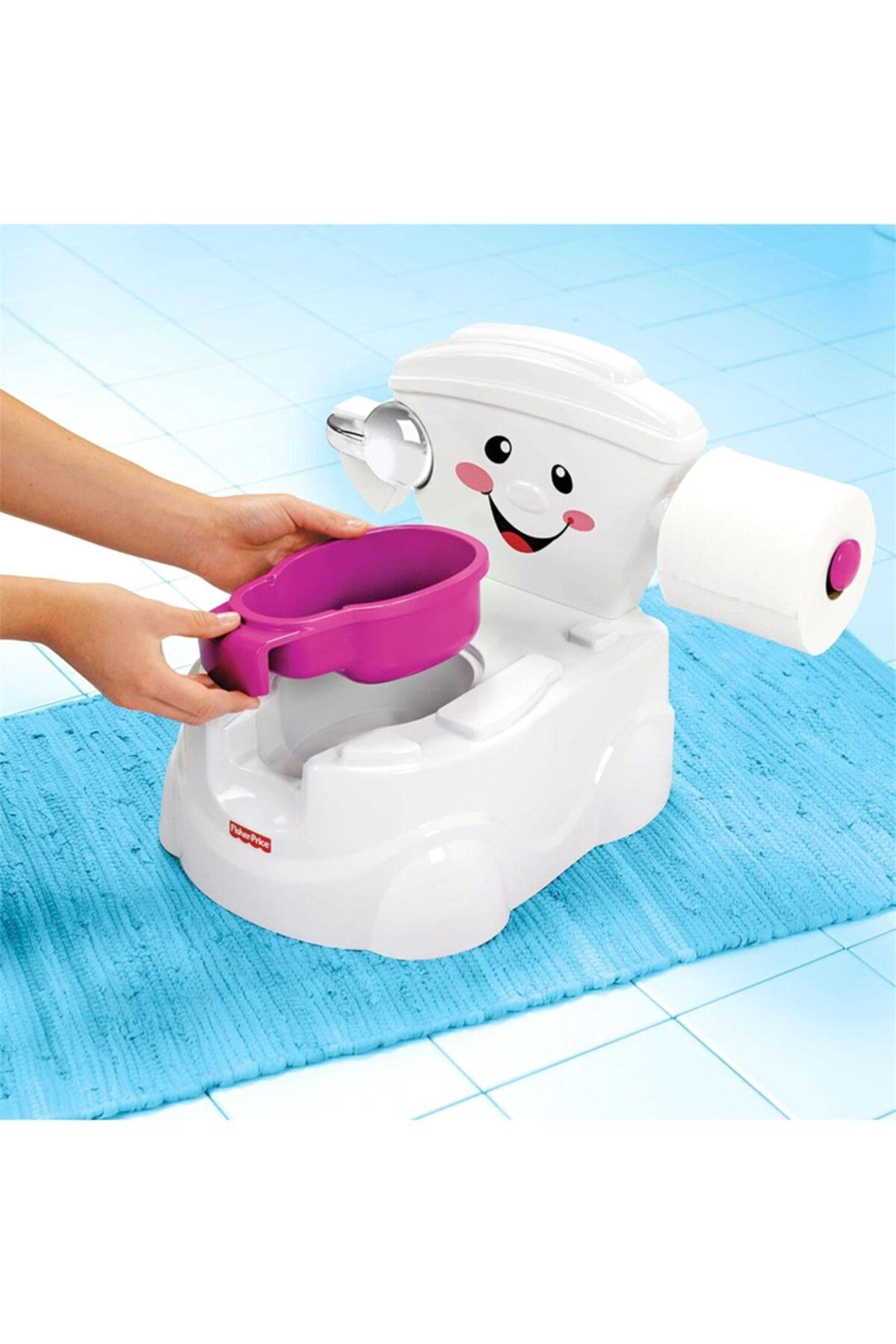 Fisher Price Eğitici Eğlenceli Tuvalet  Lazımlık Türkçe BMD23